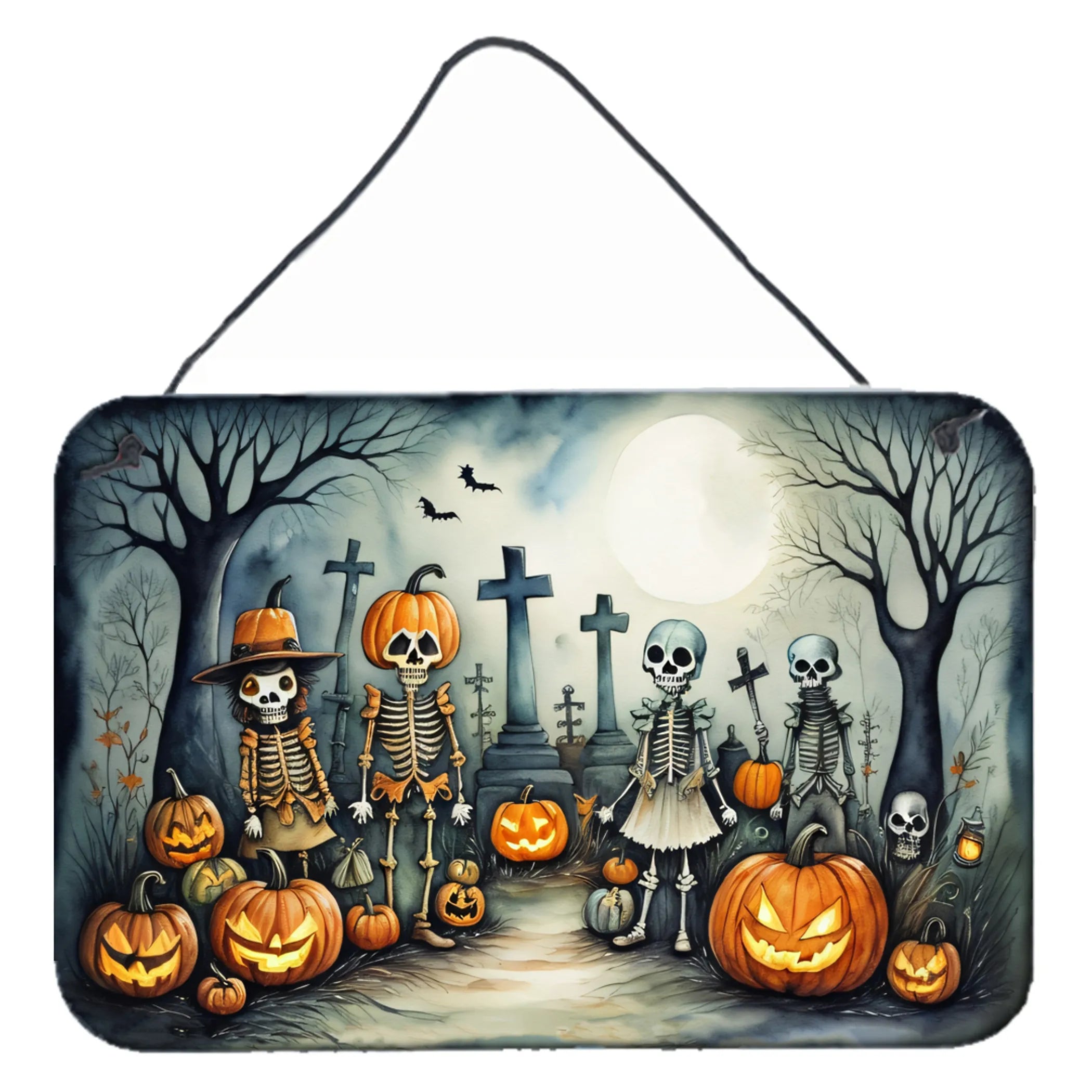 More Spooky Halloween Wall or Door Hanging Prints - Size: 8HX12W | Pack Of: 1 | Collection name: More spooky halloween