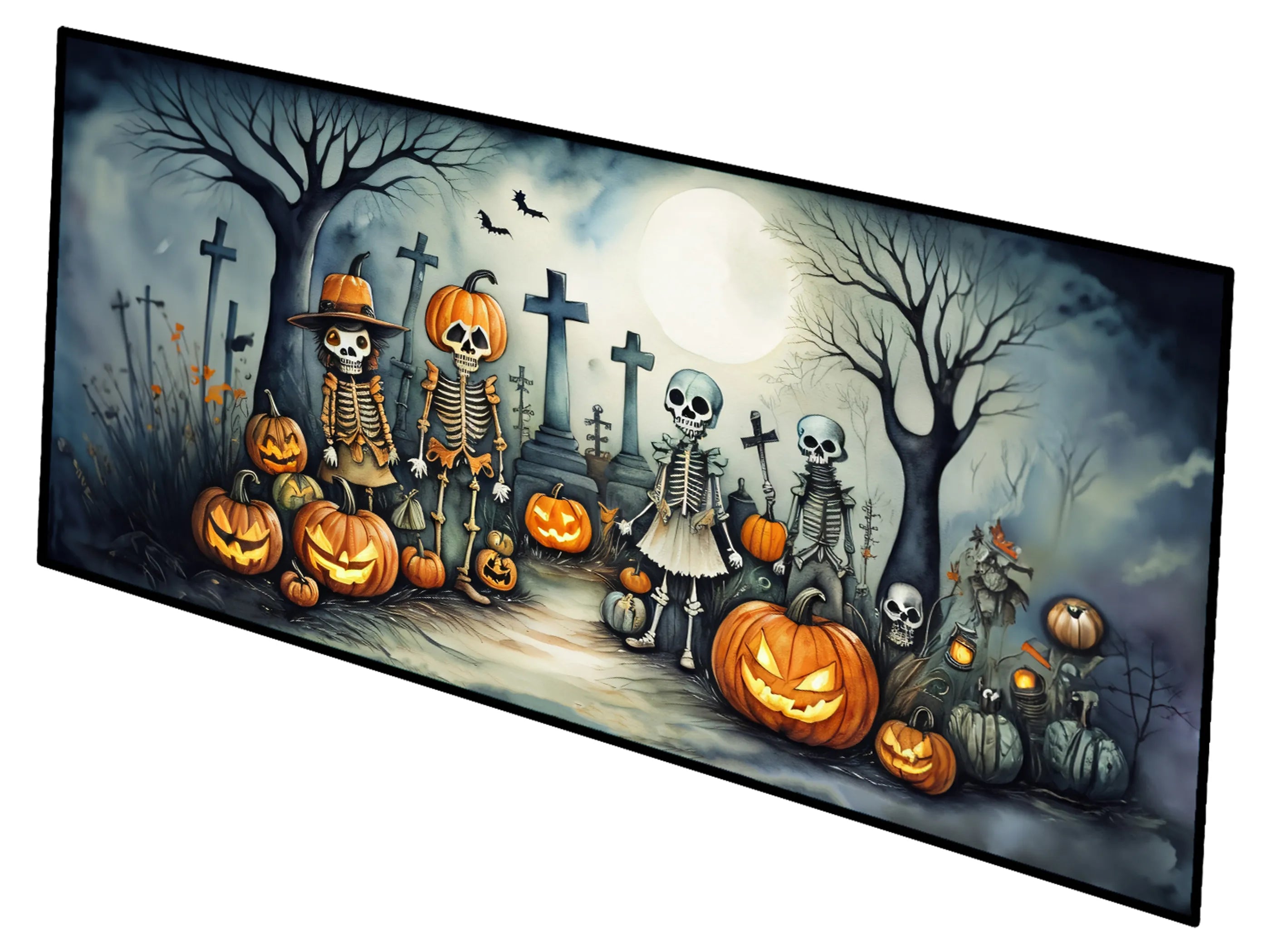 More Spooky Halloween Runner Mat 28x58 - Size: 28HX58W | Pack Of: 1 | Collection name: More spooky halloween