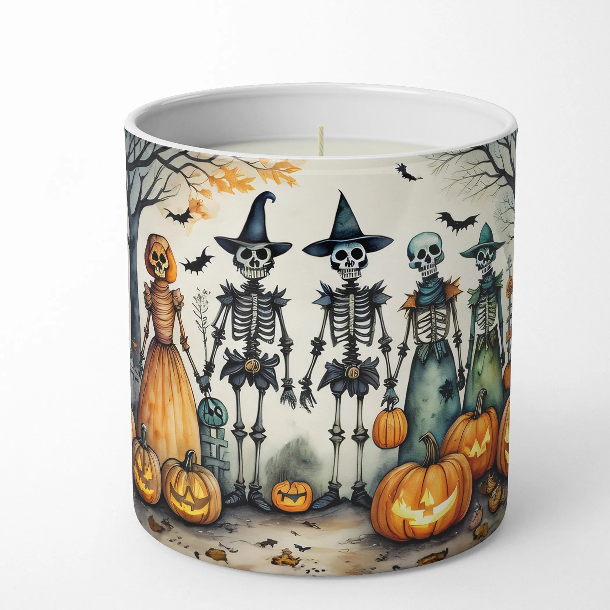 More Spooky Halloween Decorative Soy Candle - Size: 10 OZ | Pack Of: 1 | Collection name: More spooky halloween