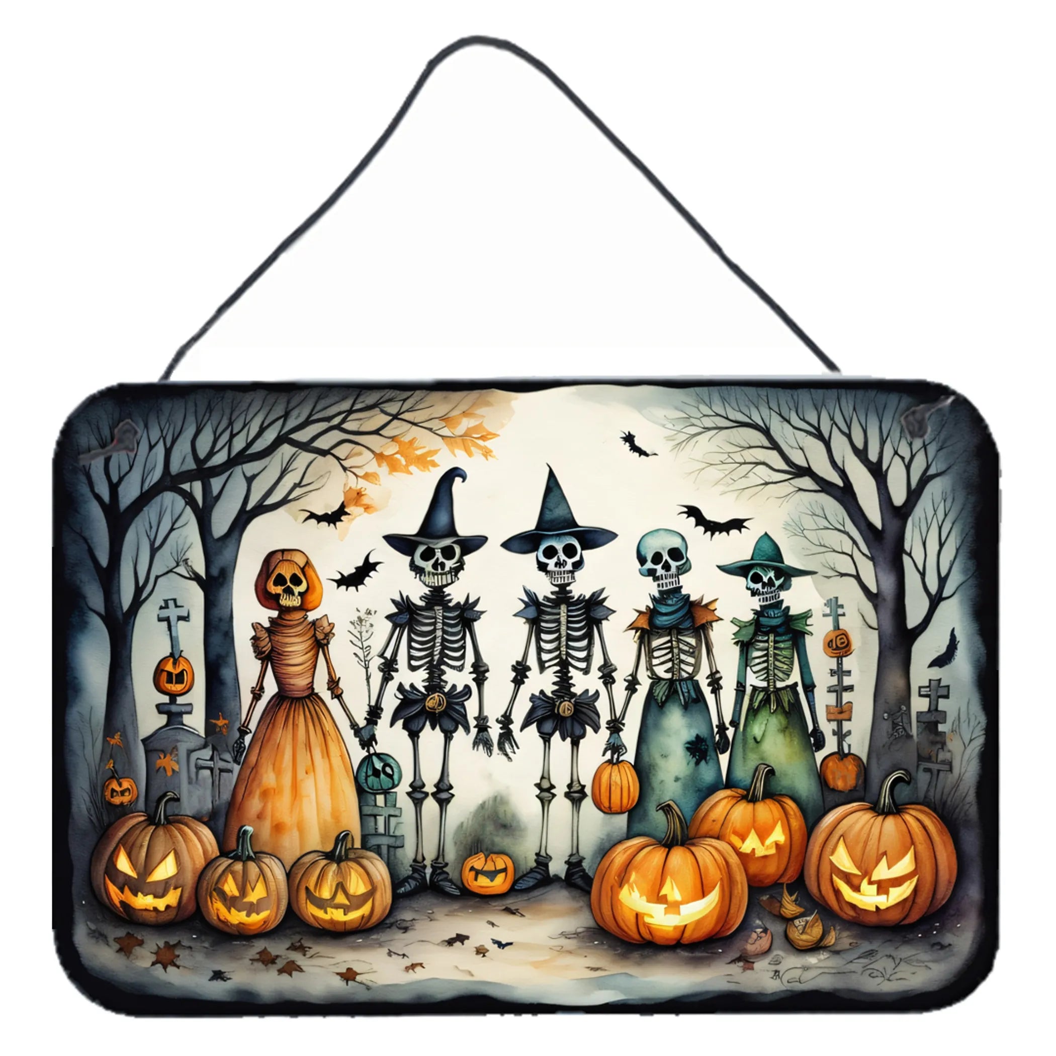 More Spooky Halloween Wall or Door Hanging Prints - Size: 8HX12W | Pack Of: 1 | Collection name: More spooky halloween