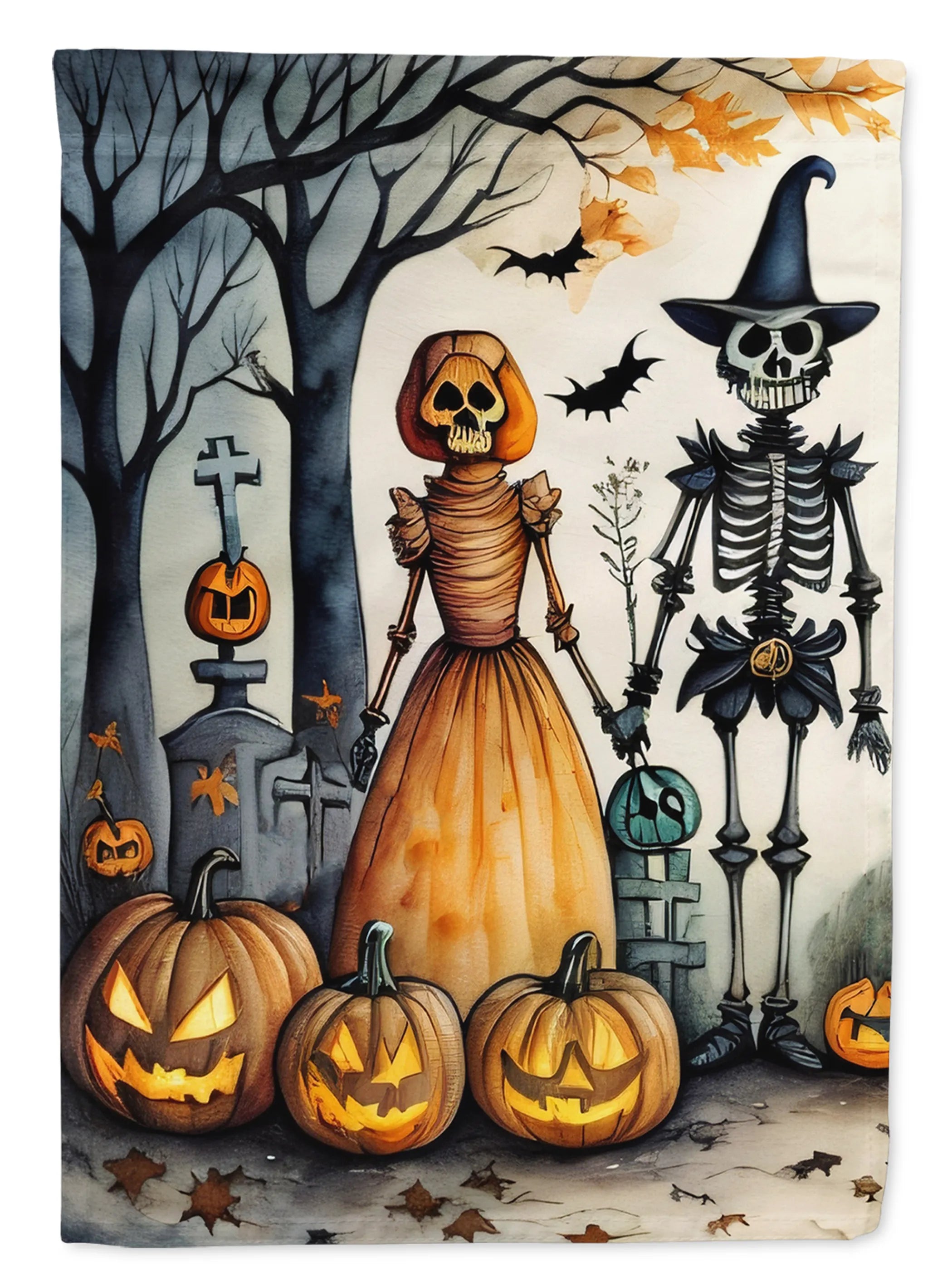 More Spooky Halloween Decorative Flag - Pack Of: 1 | Collection name: More spooky halloween