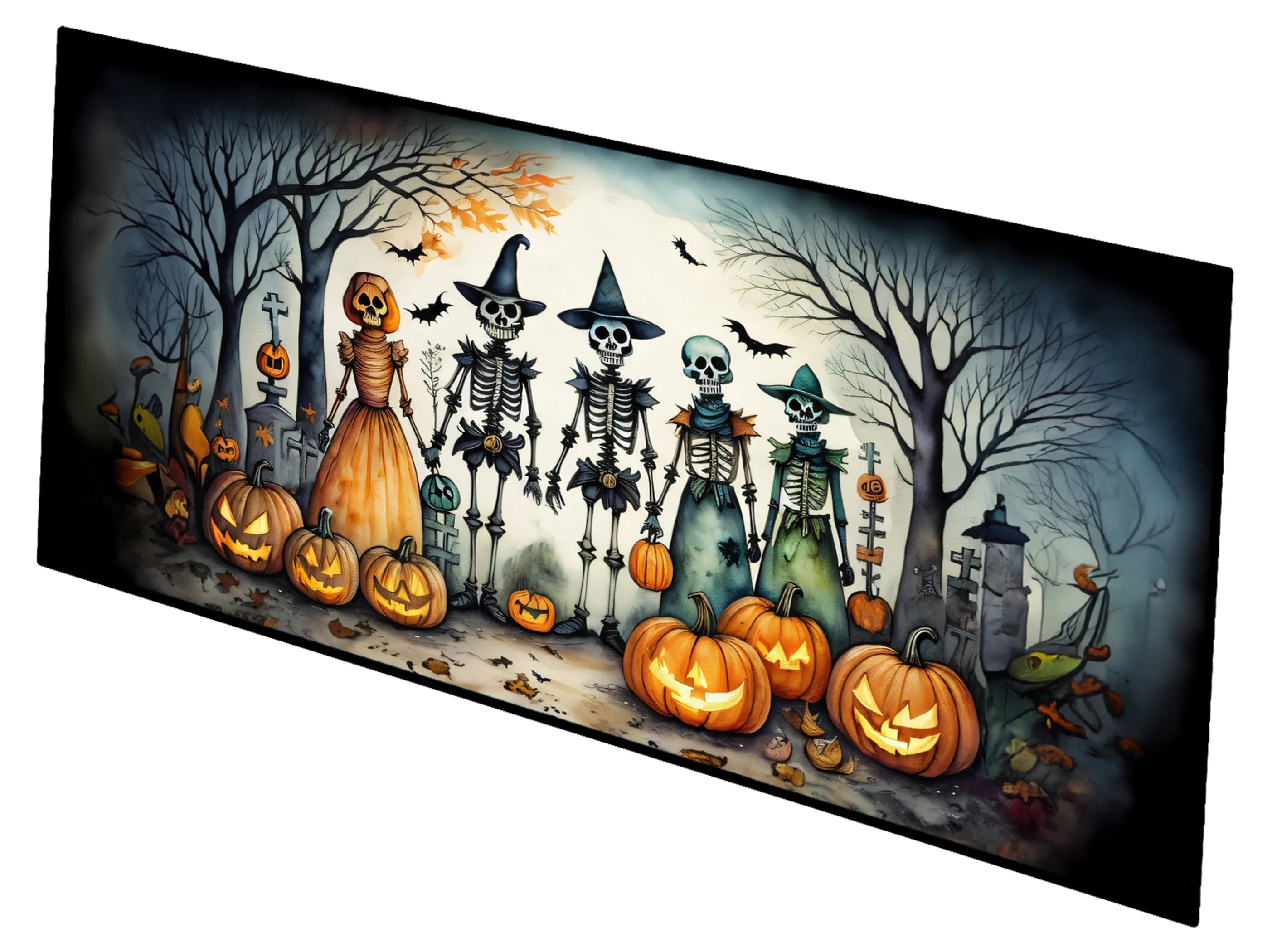 More Spooky Halloween Runner Mat 28x58 - Size: 28HX58W | Pack Of: 1 | Collection name: More spooky halloween