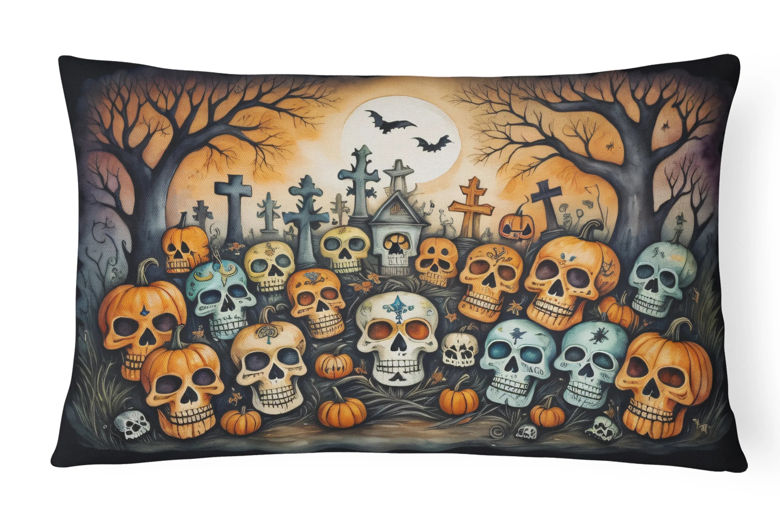 More Spooky Halloween Throw Pillow - Pack Of: 1 | Collection name: More spooky halloween