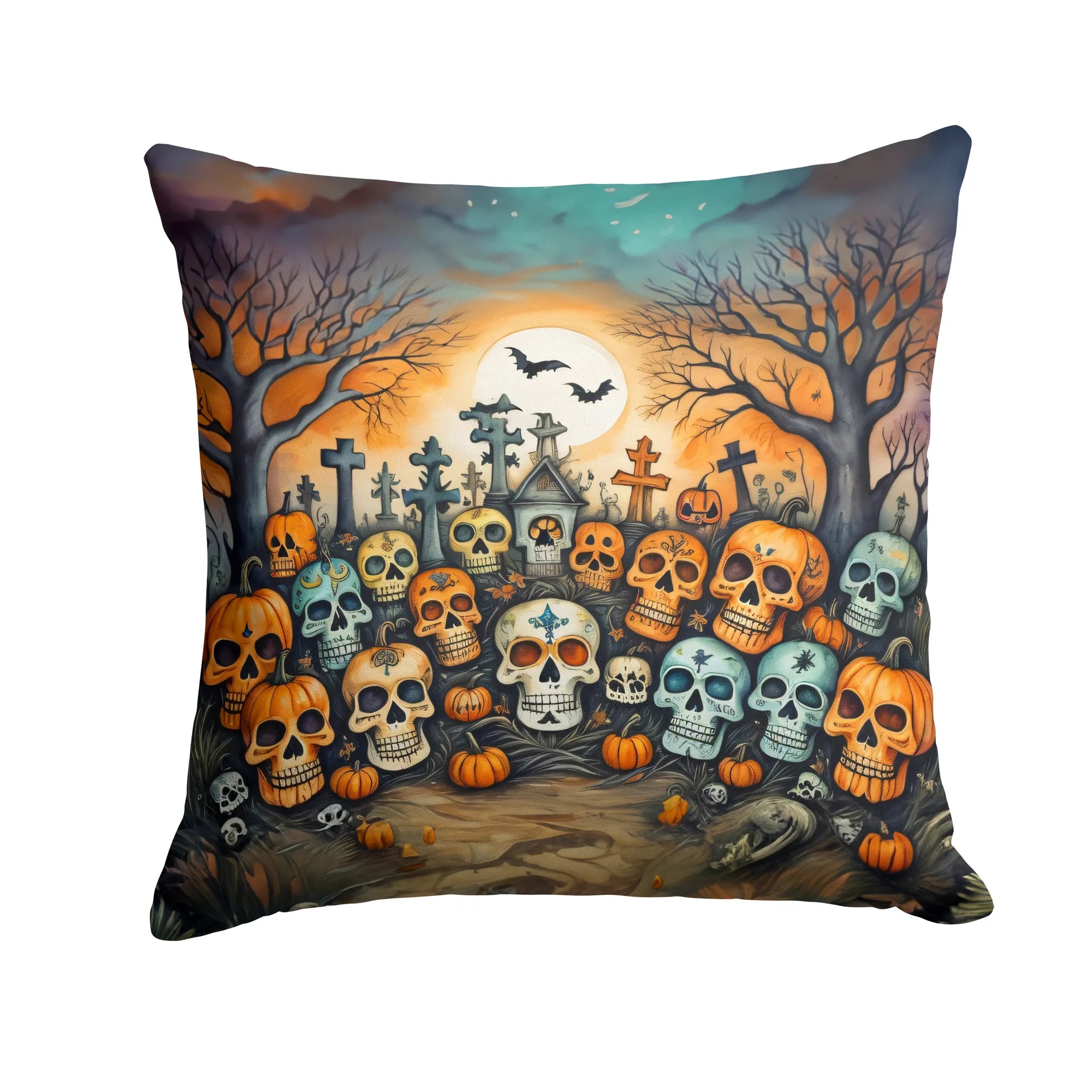 More Spooky Halloween Throw Pillow - Pack Of: 1 | Collection name: More spooky halloween