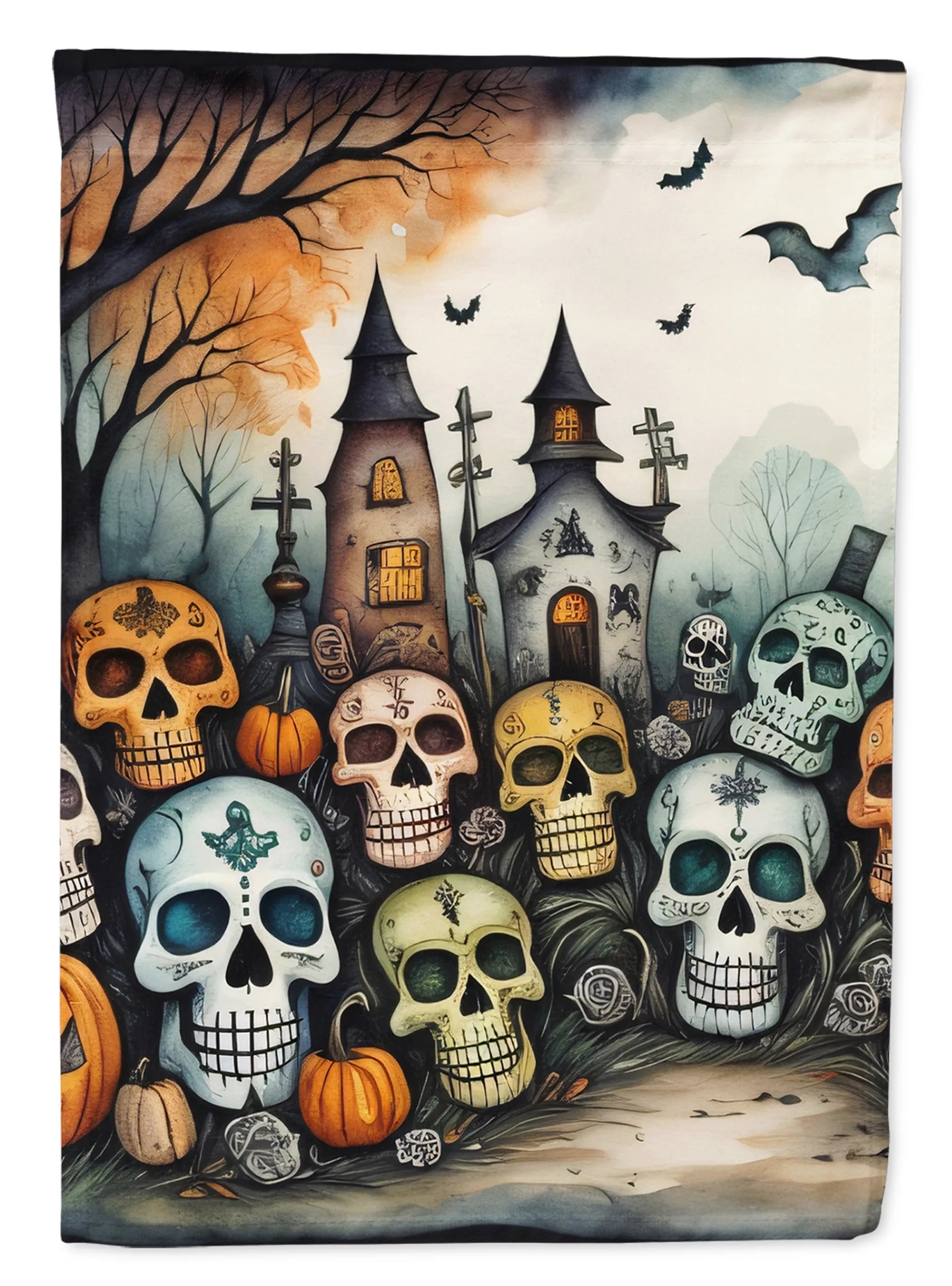 More Spooky Halloween Decorative Flag - Pack Of: 1 | Collection name: More spooky halloween
