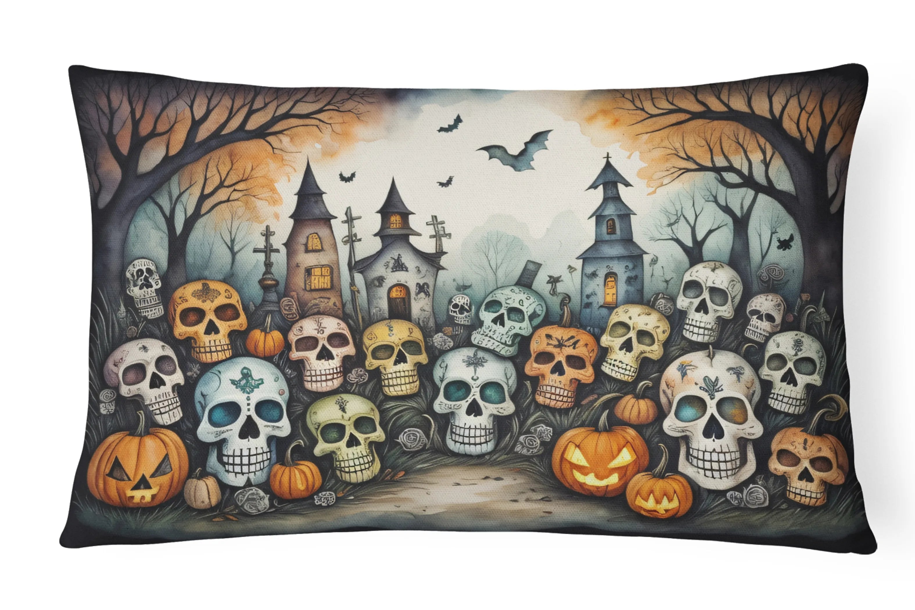 More Spooky Halloween Throw Pillow - Pack Of: 1 | Collection name: More spooky halloween