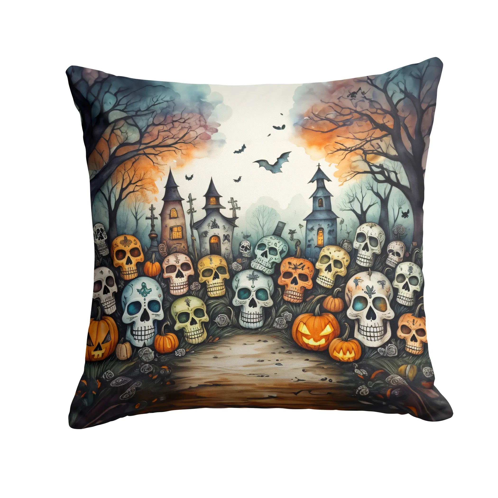 More Spooky Halloween Throw Pillow - Pack Of: 1 | Collection name: More spooky halloween