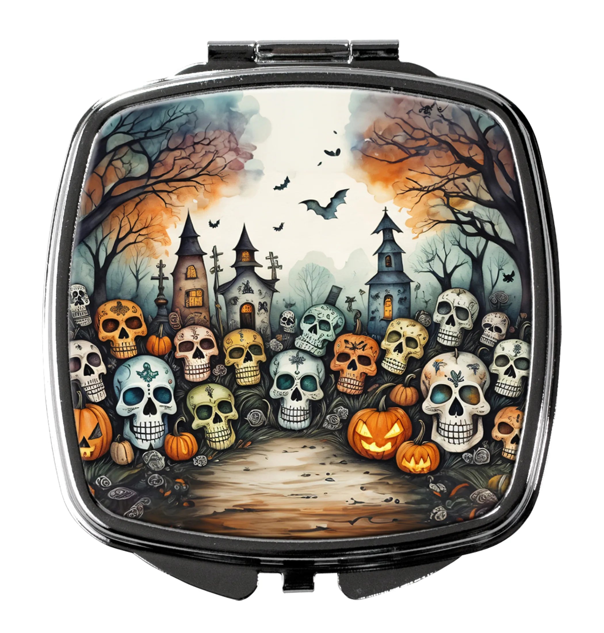 More Spooky Halloween Compact Mirror - Pack Of: 1 | Collection name: More spooky halloween