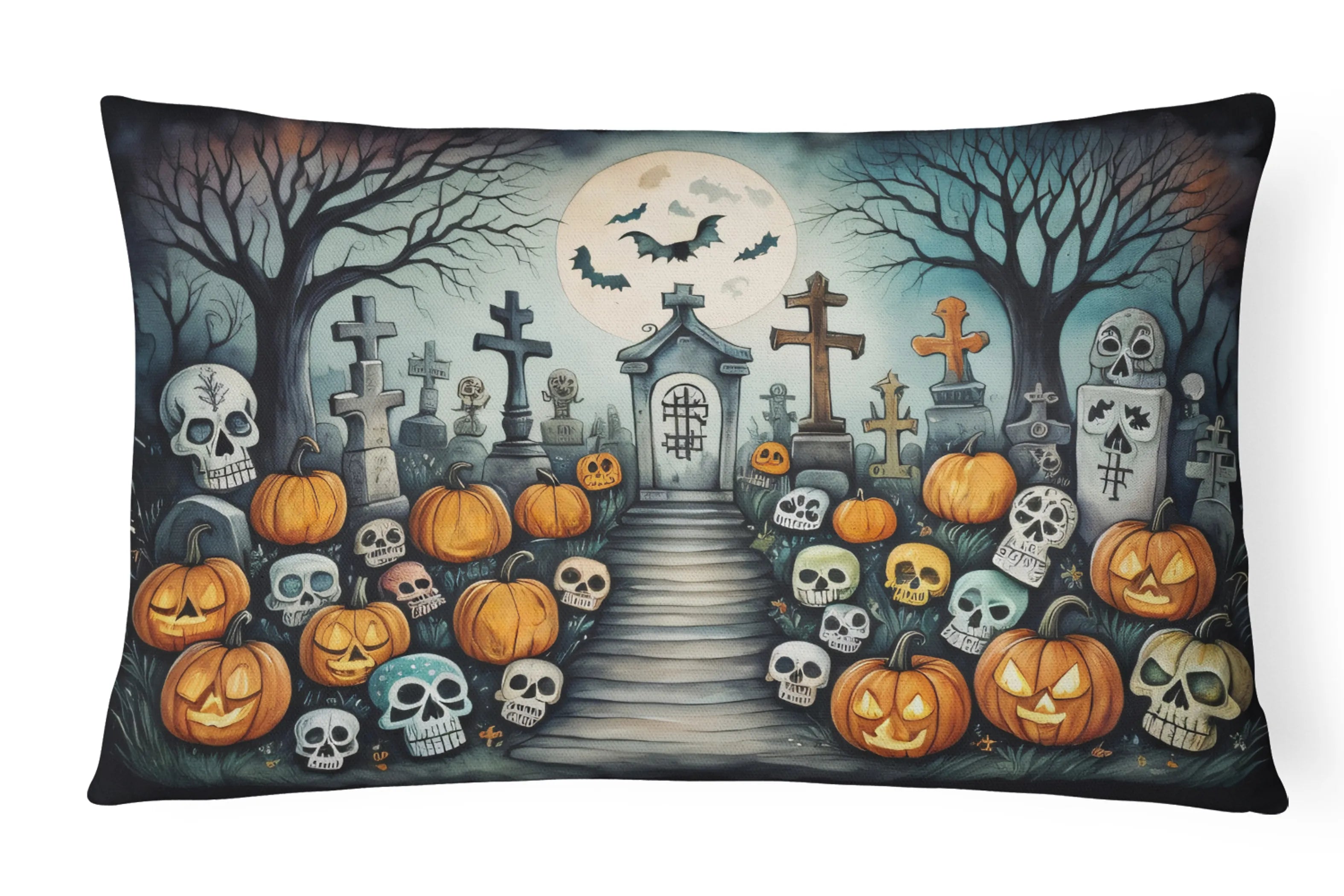 More Spooky Halloween Throw Pillow - Pack Of: 1 | Collection name: More spooky halloween