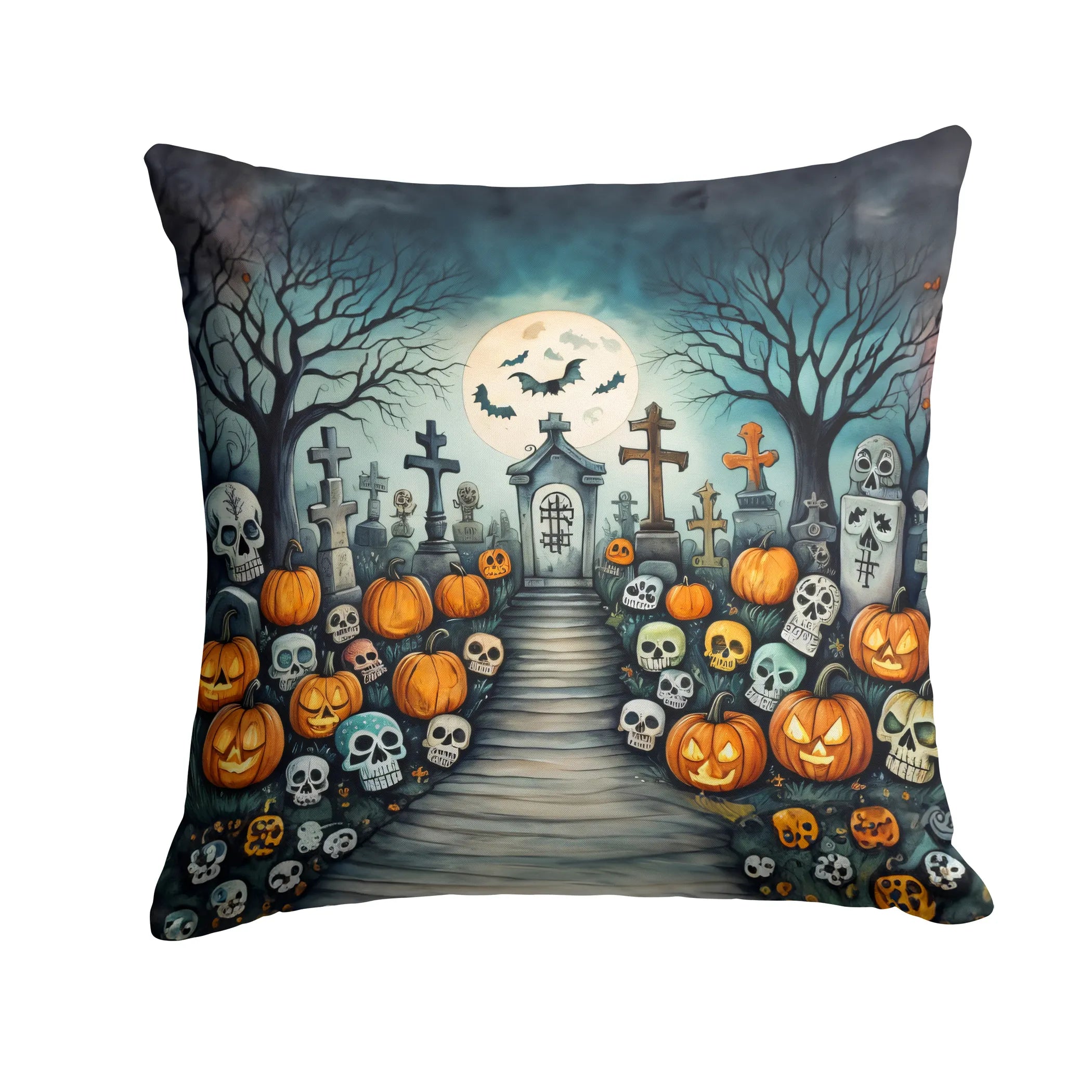 More Spooky Halloween Throw Pillow - Pack Of: 1 | Collection name: More spooky halloween