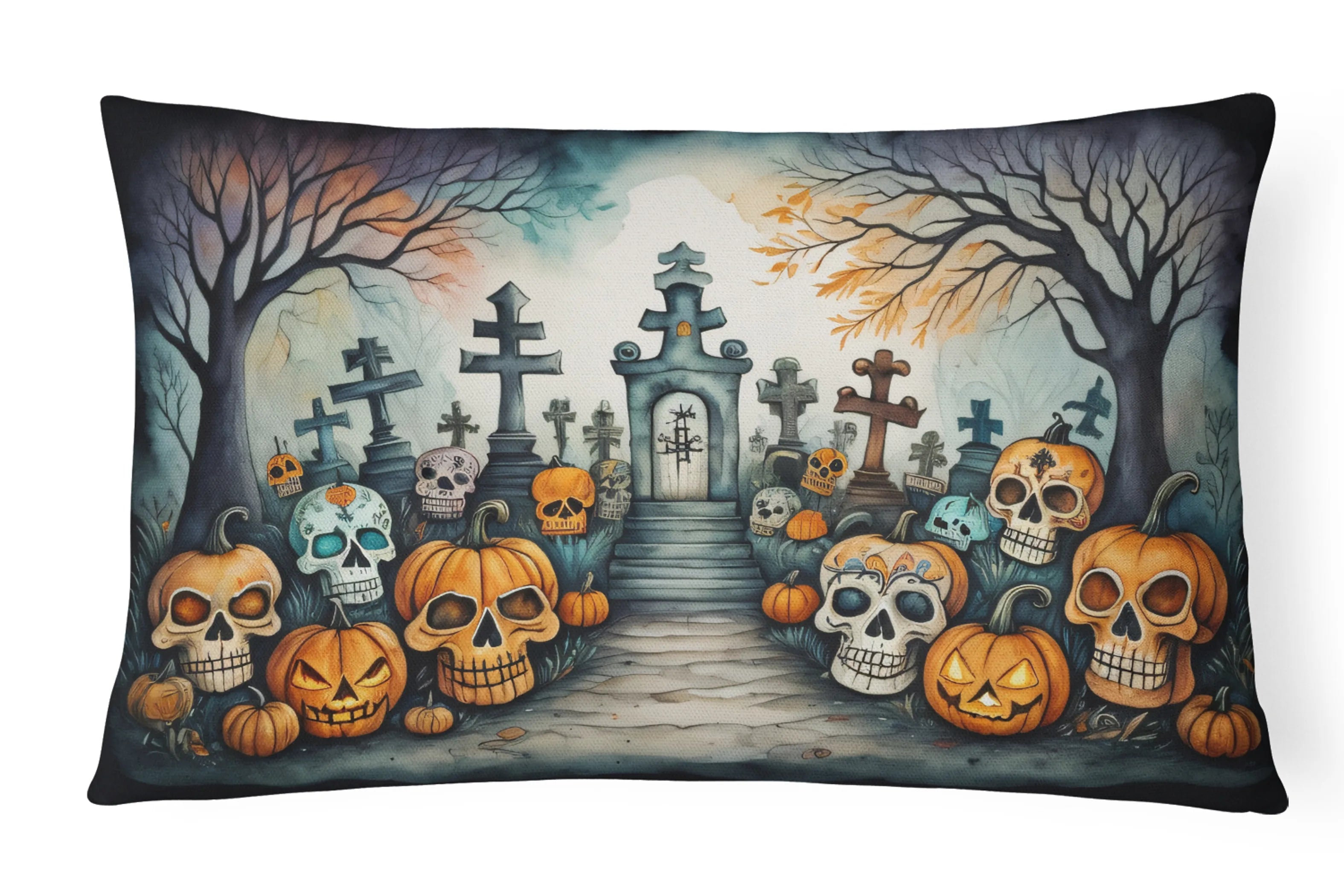 More Spooky Halloween Throw Pillow - Pack Of: 1 | Collection name: More spooky halloween
