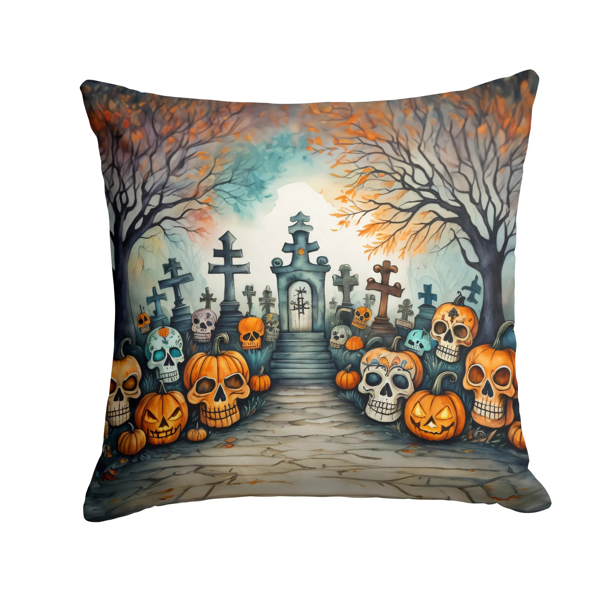 More Spooky Halloween Throw Pillow - Pack Of: 1 | Collection name: More spooky halloween