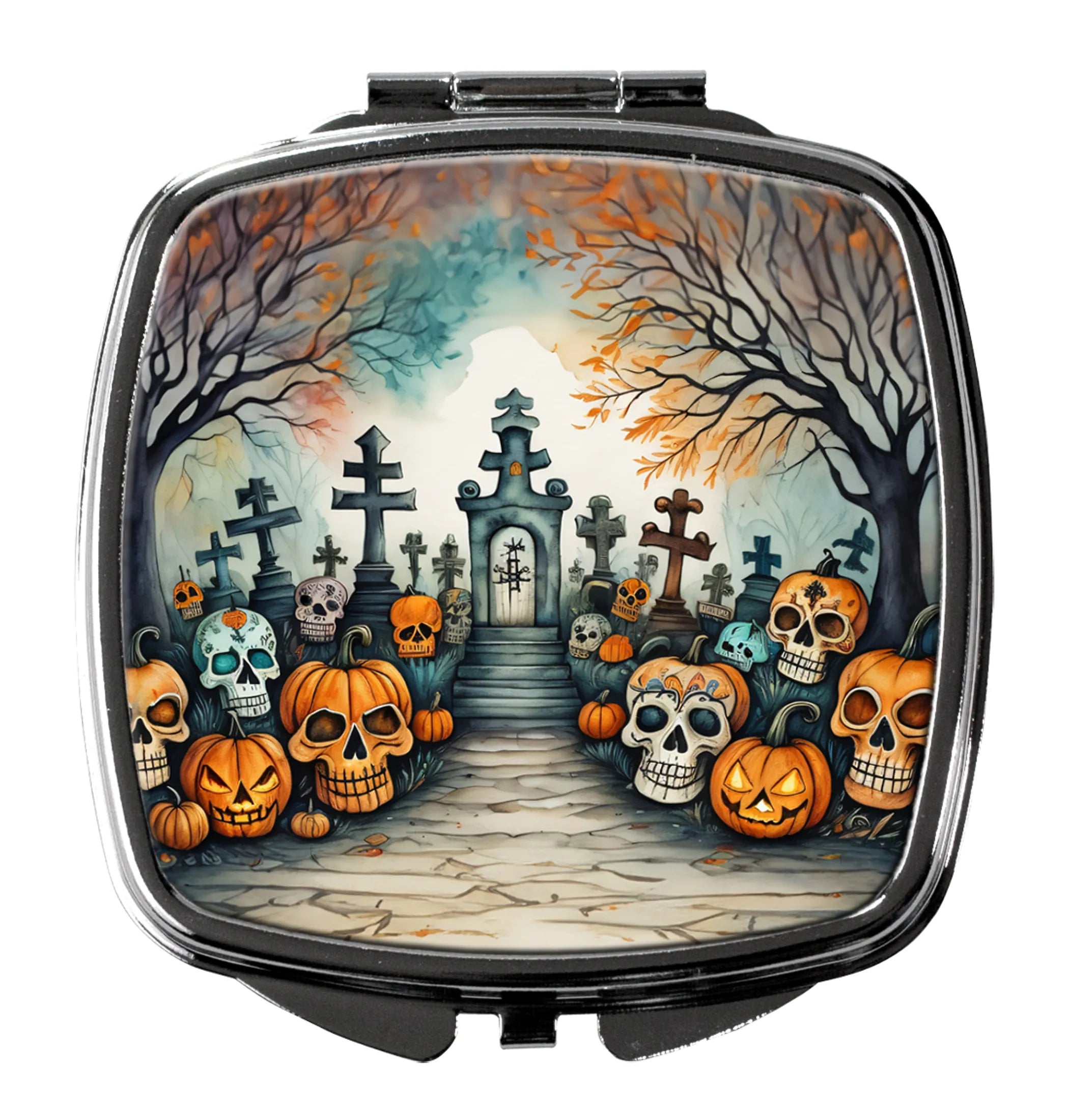 More Spooky Halloween Compact Mirror - Pack Of: 1 | Collection name: More spooky halloween
