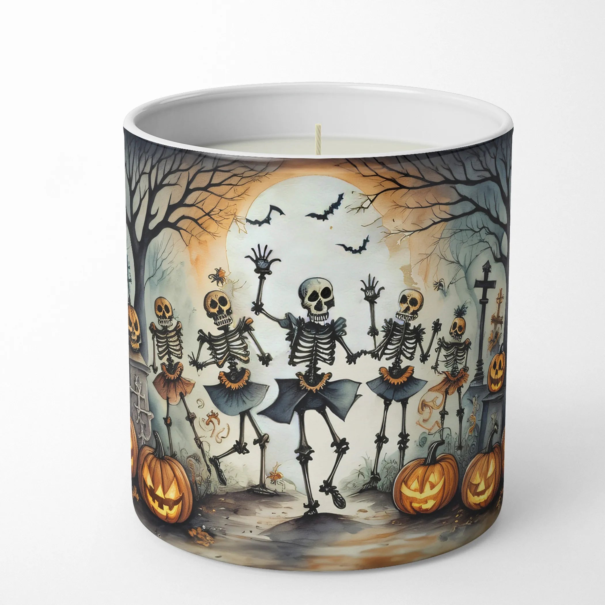 More Spooky Halloween Decorative Soy Candle - Size: 10 OZ | Pack Of: 1 | Collection name: More spooky halloween