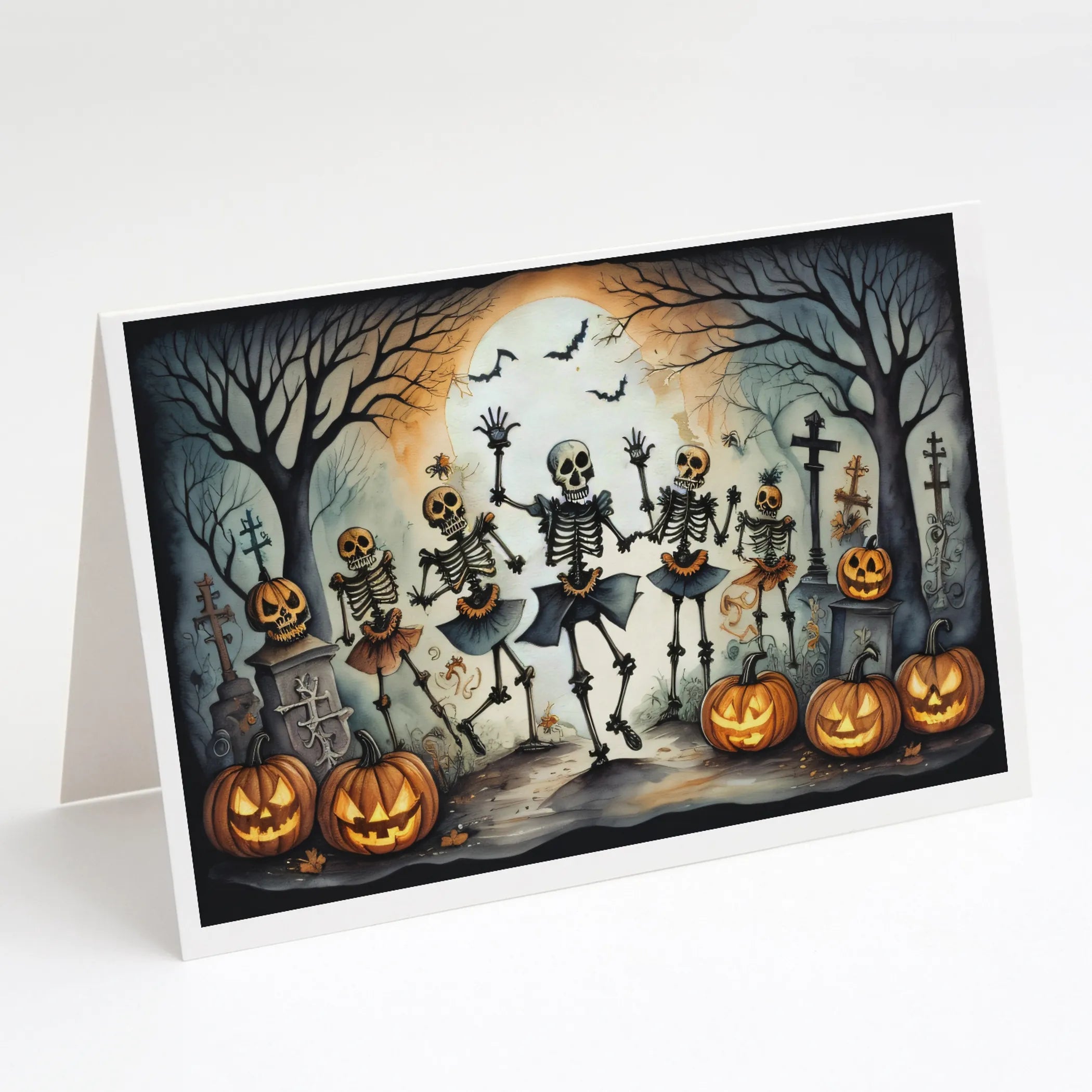 More Spooky Halloween Greeting Cards  - Size: 5X7 | Pack Of: 8 | Collection name: More spooky halloween