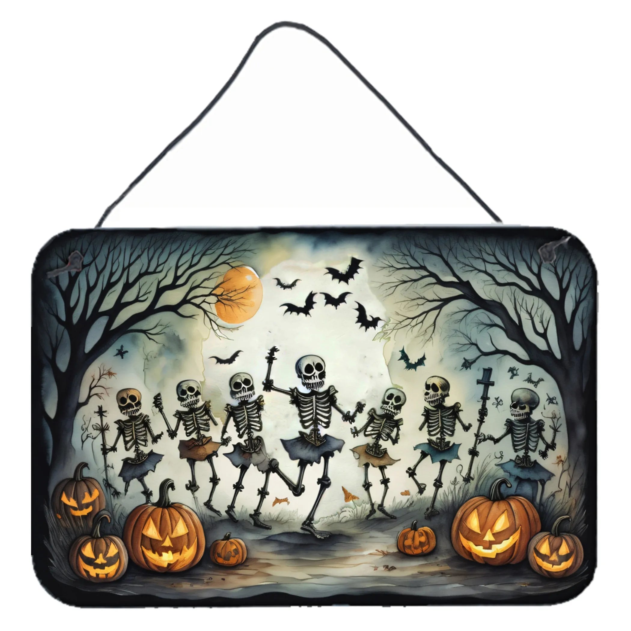 More Spooky Halloween Wall or Door Hanging Prints - Size: 8HX12W | Pack Of: 1 | Collection name: More spooky halloween