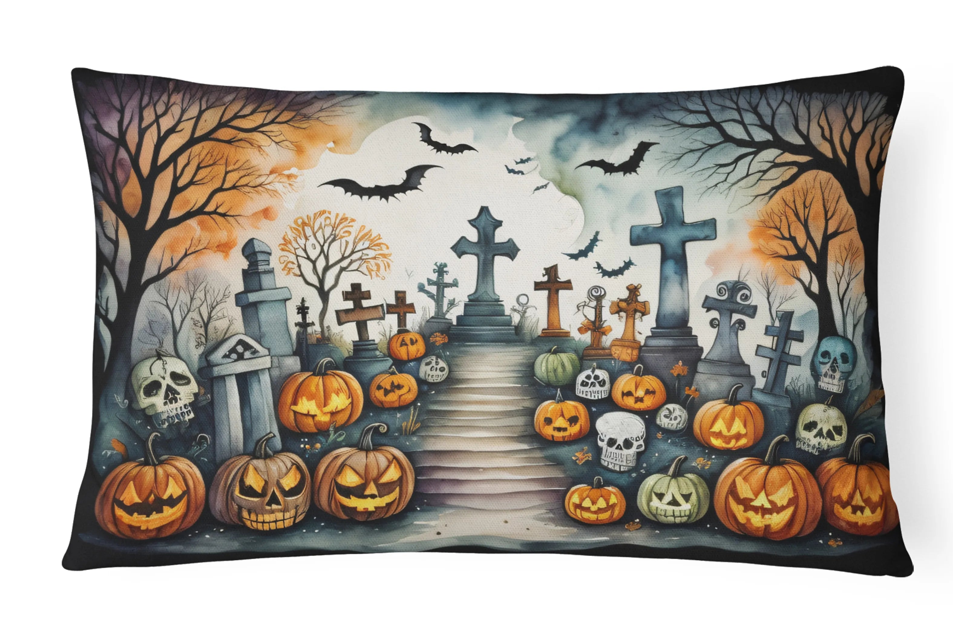 More Spooky Halloween Throw Pillow - Pack Of: 1 | Collection name: More spooky halloween
