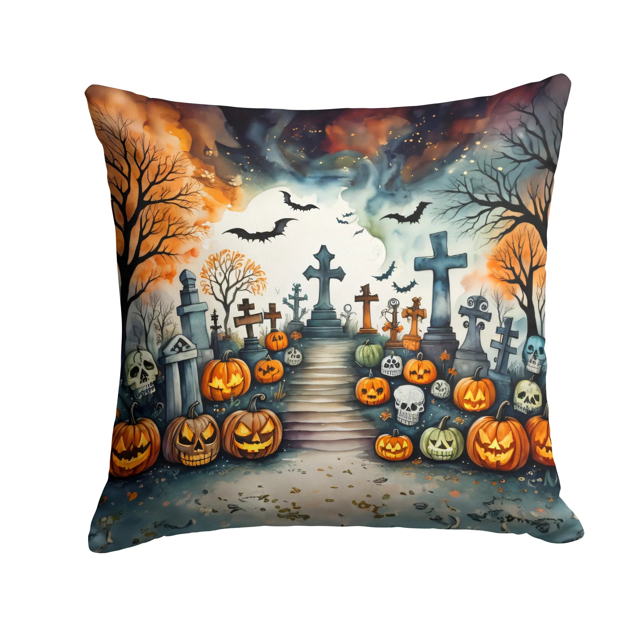 More Spooky Halloween Throw Pillow - Pack Of: 1 | Collection name: More spooky halloween