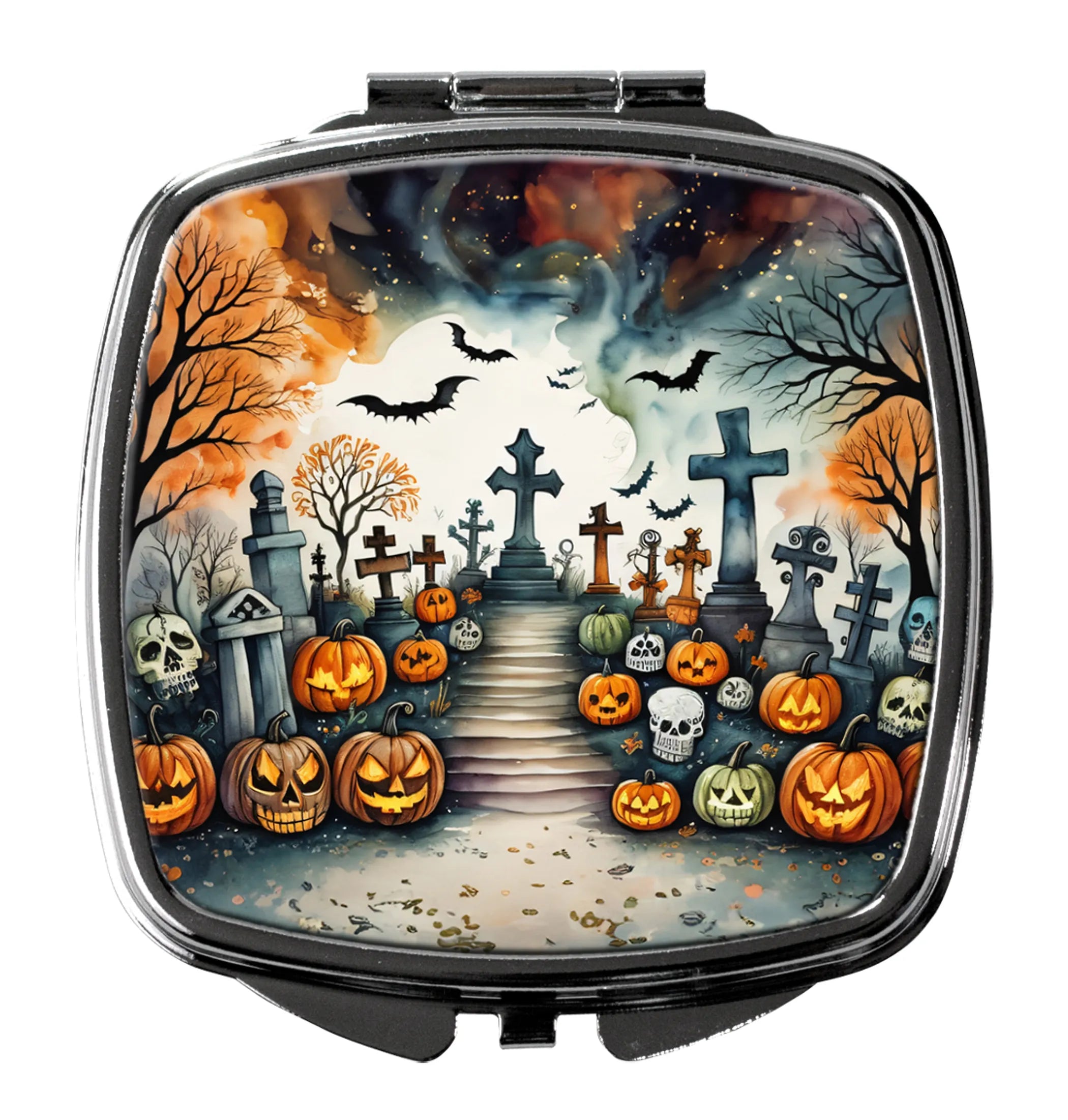 More Spooky Halloween Compact Mirror - Pack Of: 1 | Collection name: More spooky halloween