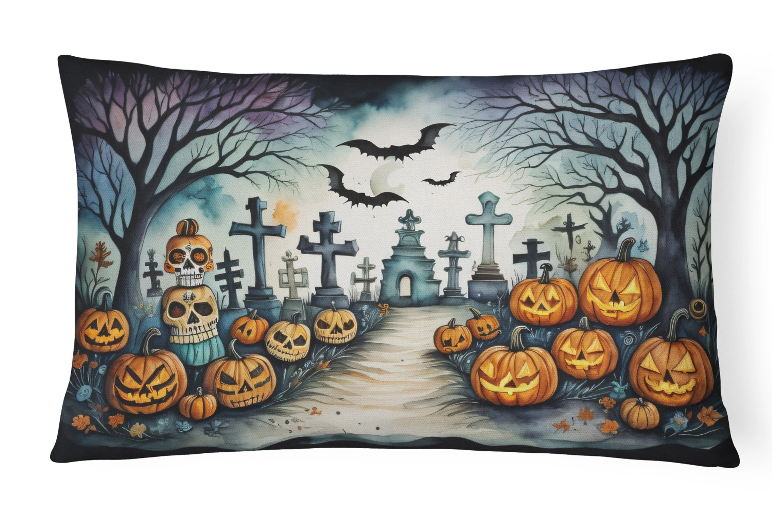 More Spooky Halloween Throw Pillow - Pack Of: 1 | Collection name: More spooky halloween