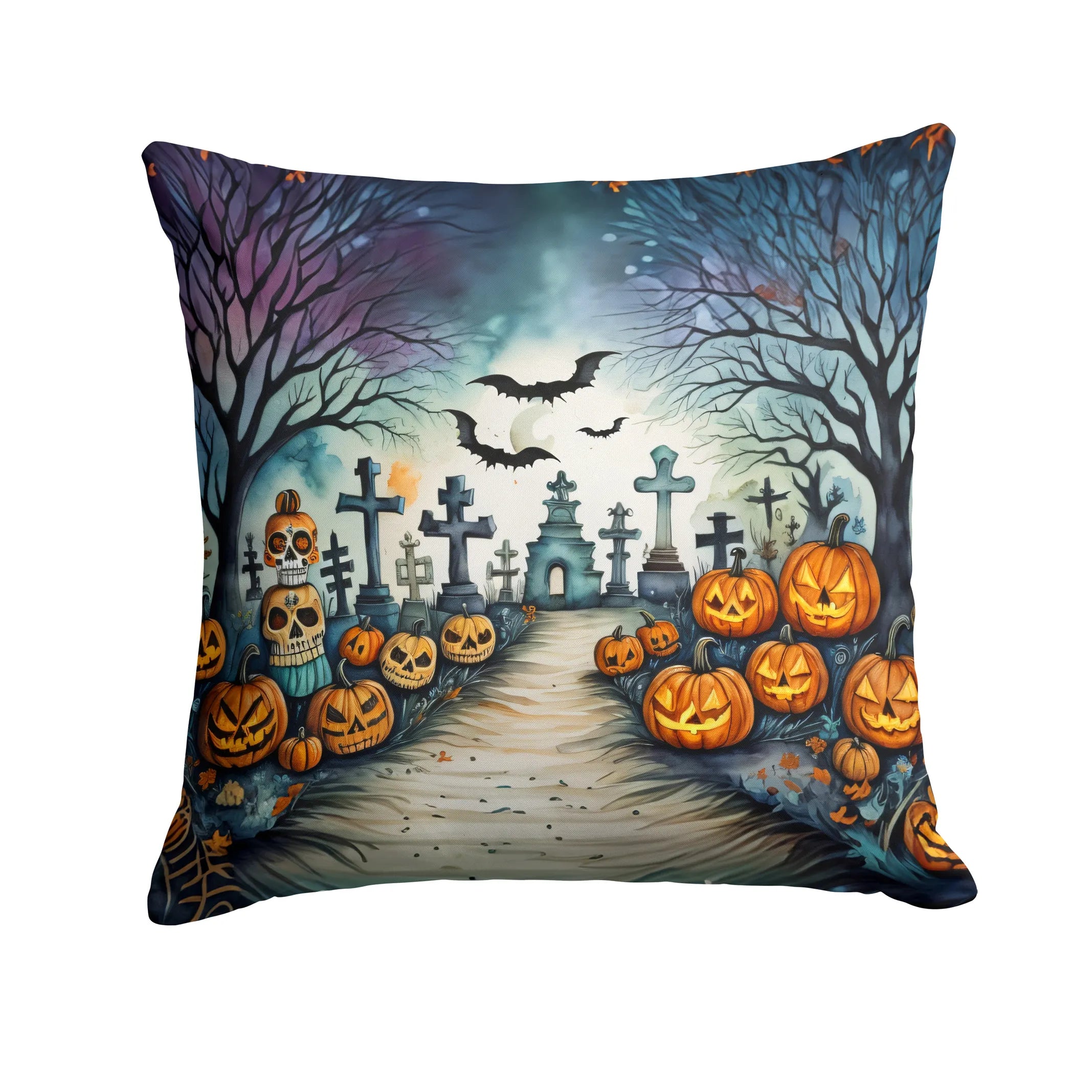 More Spooky Halloween Throw Pillow - Pack Of: 1 | Collection name: More spooky halloween