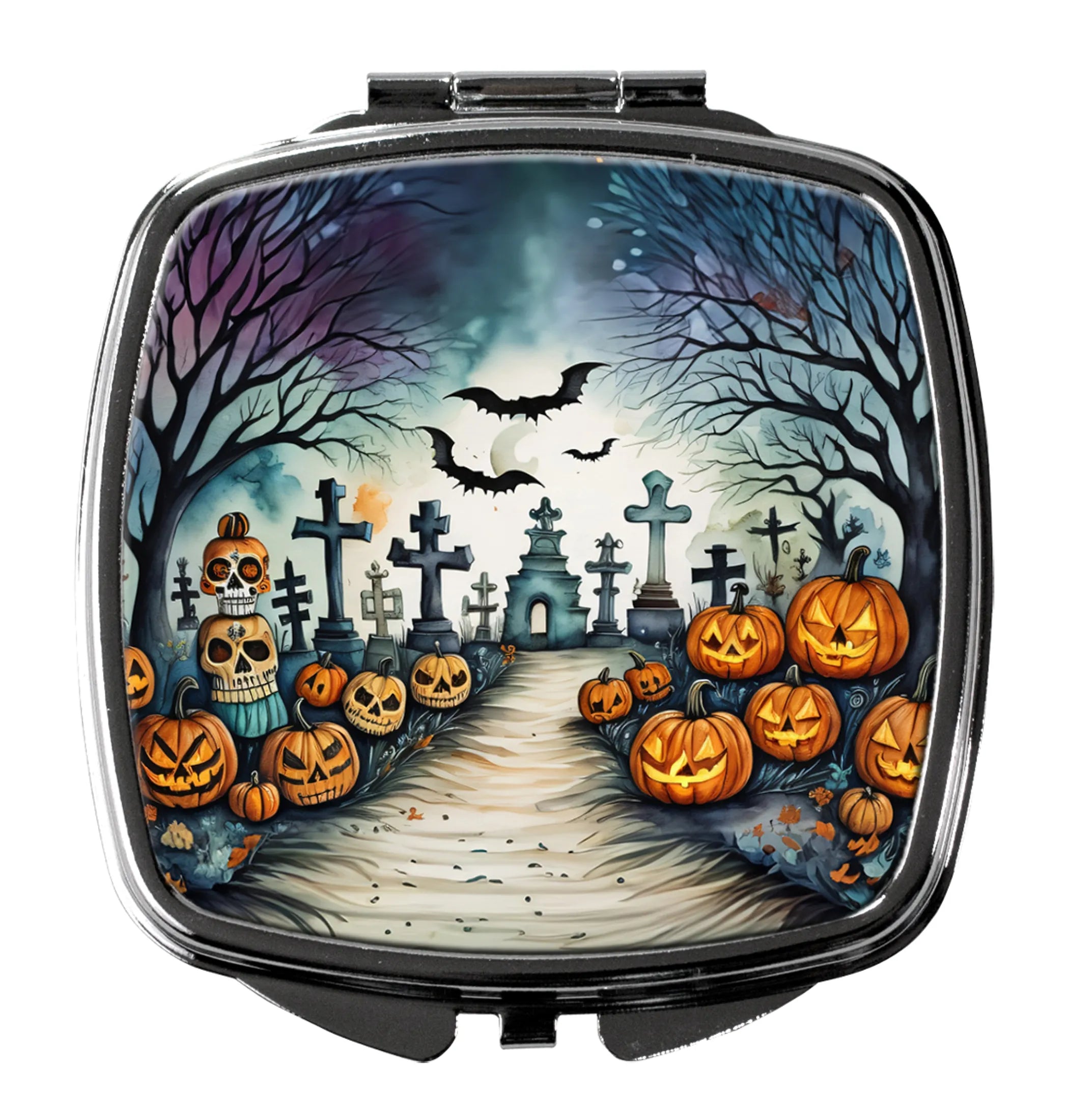 More Spooky Halloween Compact Mirror - Pack Of: 1 | Collection name: More spooky halloween