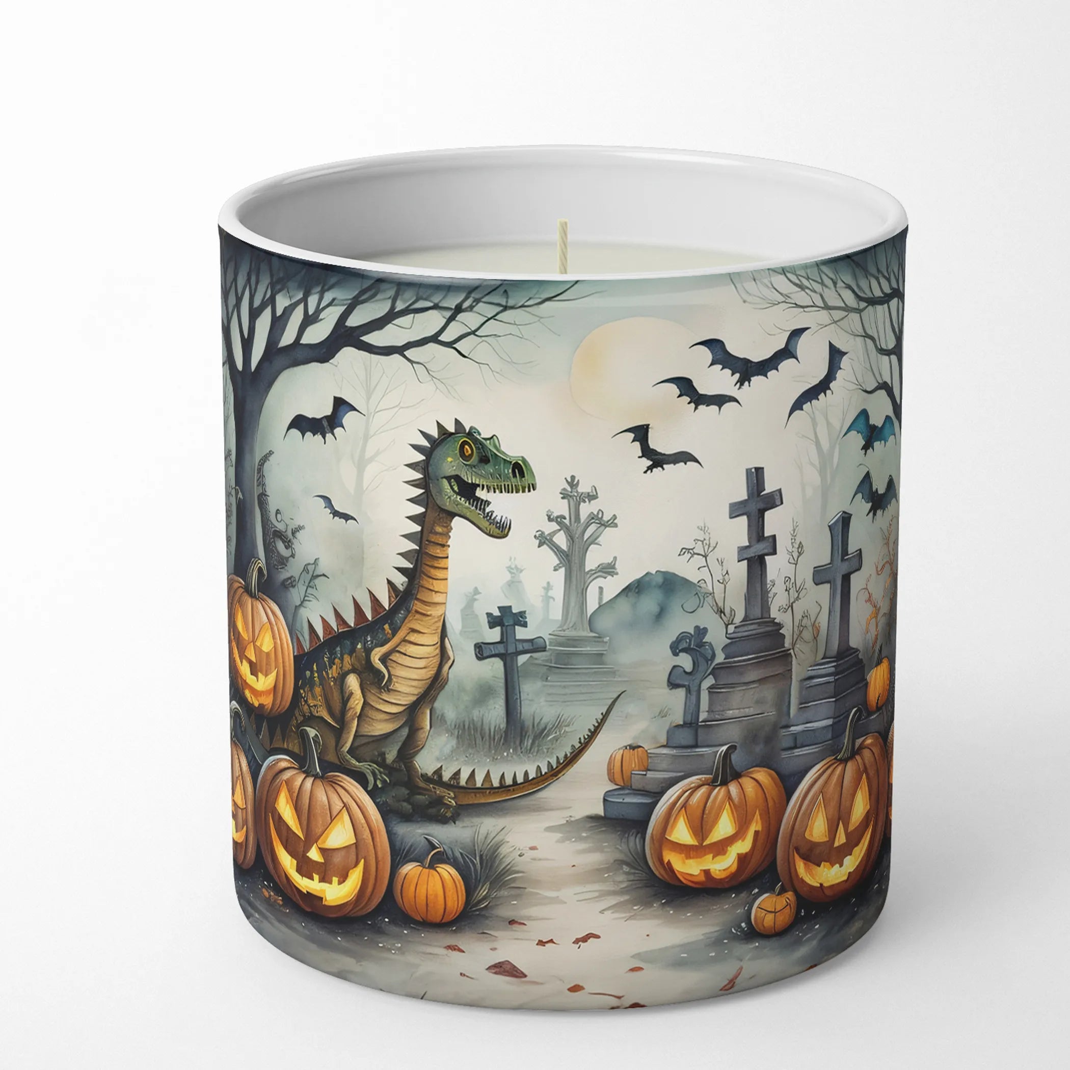 More Spooky Halloween Decorative Soy Candle - Size: 10 OZ | Pack Of: 1 | Collection name: More spooky halloween