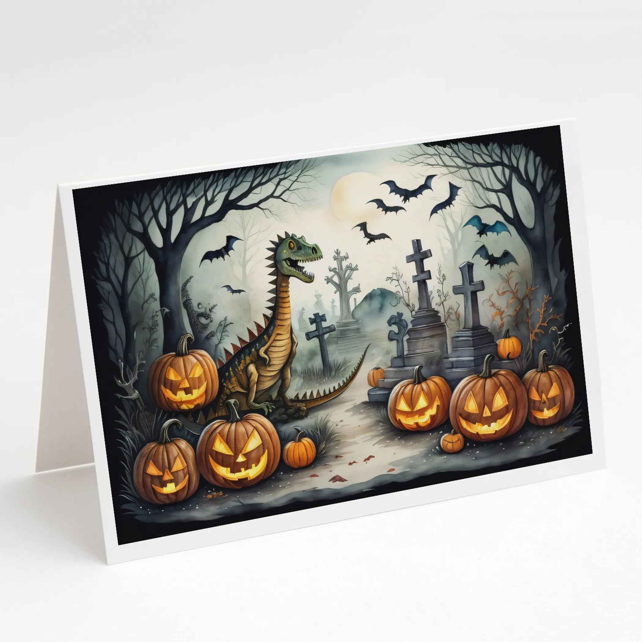 More Spooky Halloween Greeting Cards  - Size: 5X7 | Pack Of: 8 | Collection name: More spooky halloween