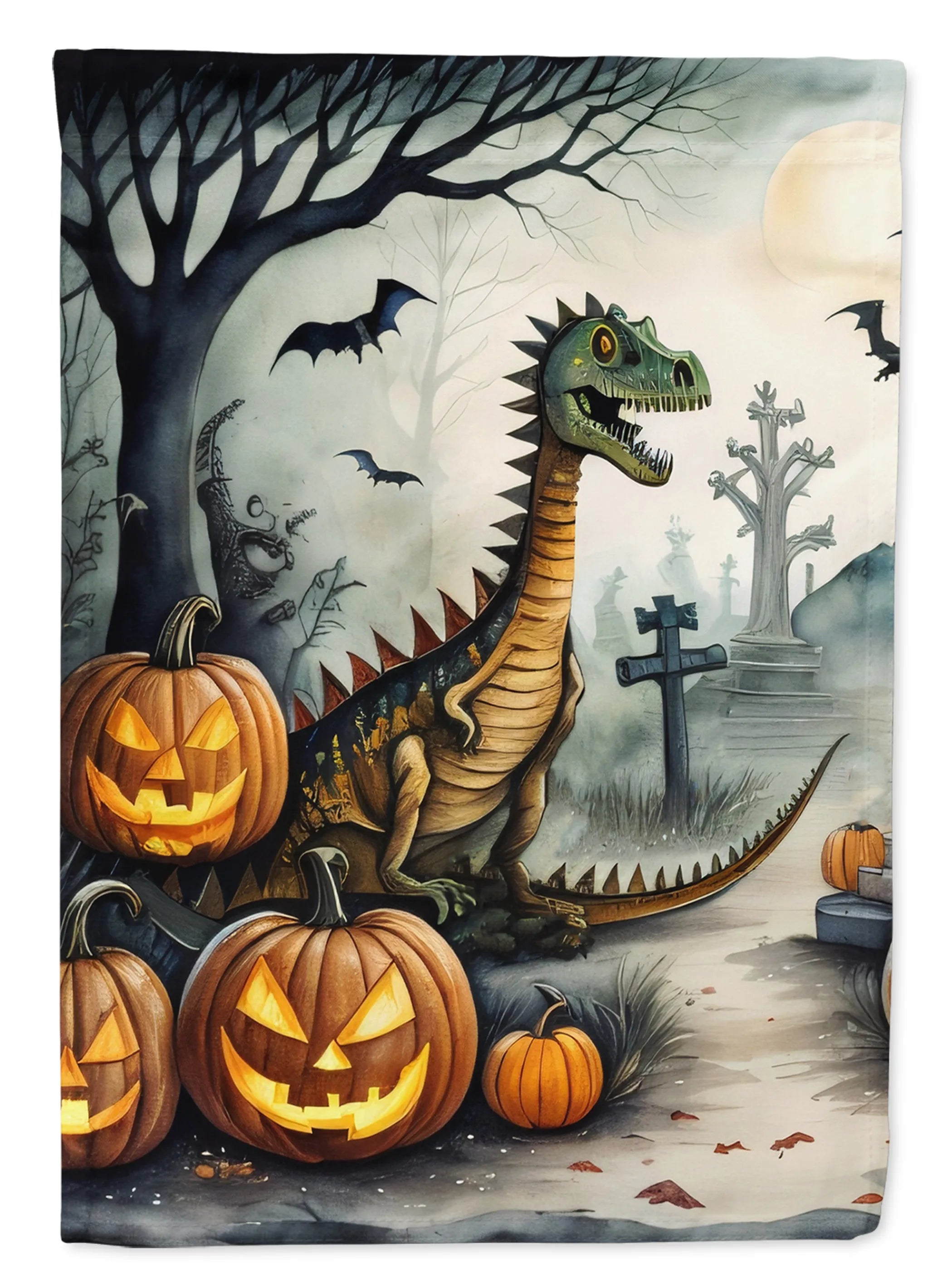 More Spooky Halloween Decorative Flag - Pack Of: 1 | Collection name: More spooky halloween