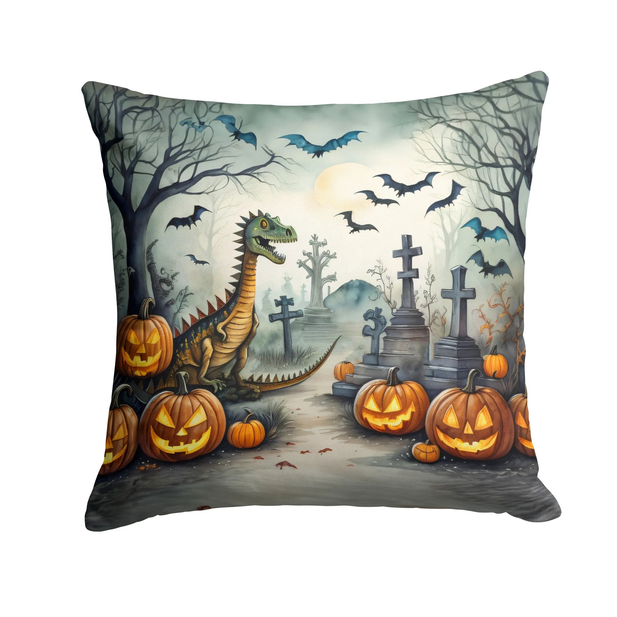 More Spooky Halloween Throw Pillow - Pack Of: 1 | Collection name: More spooky halloween