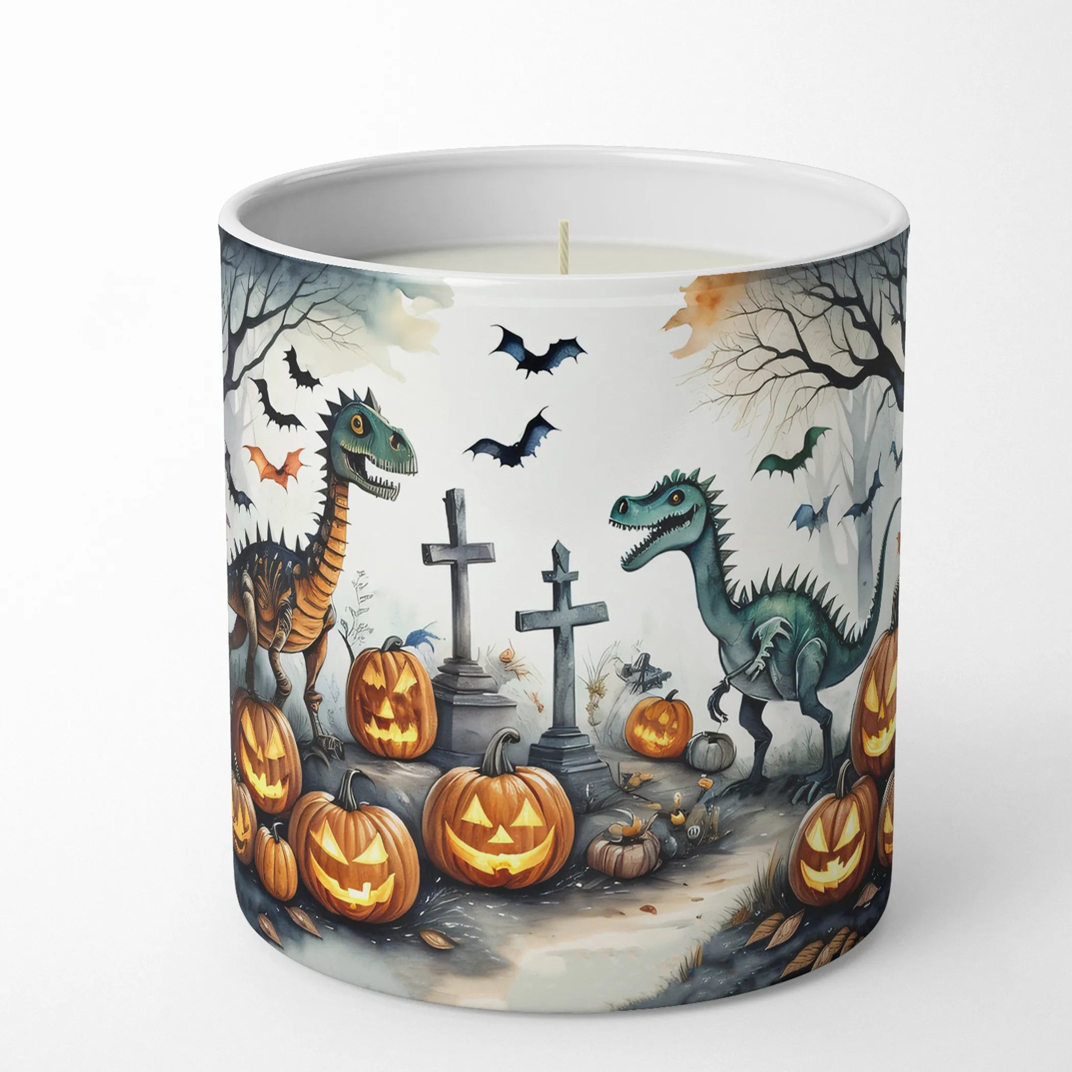 More Spooky Halloween Decorative Soy Candle - Size: 10 OZ | Pack Of: 1 | Collection name: More spooky halloween