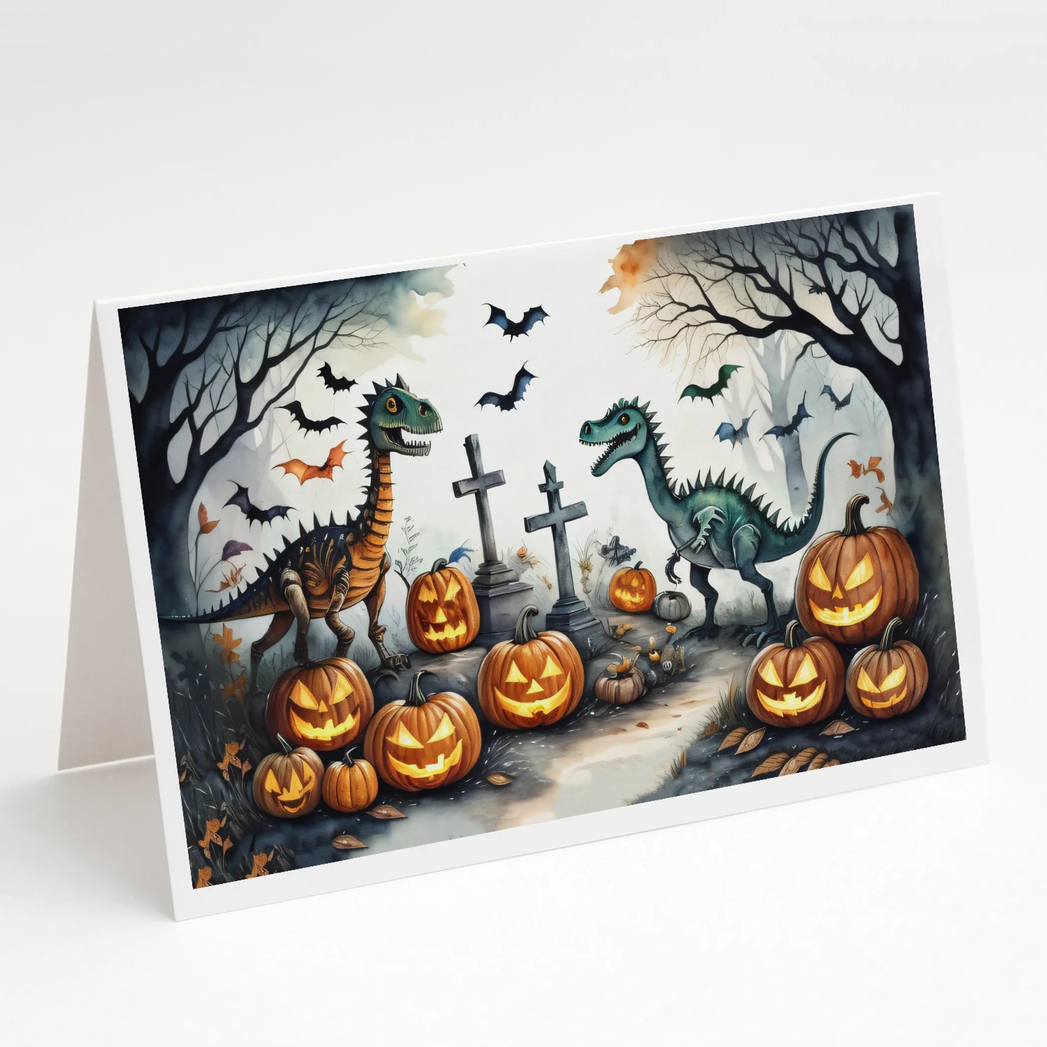 More Spooky Halloween Greeting Cards  - Size: 5X7 | Pack Of: 8 | Collection name: More spooky halloween