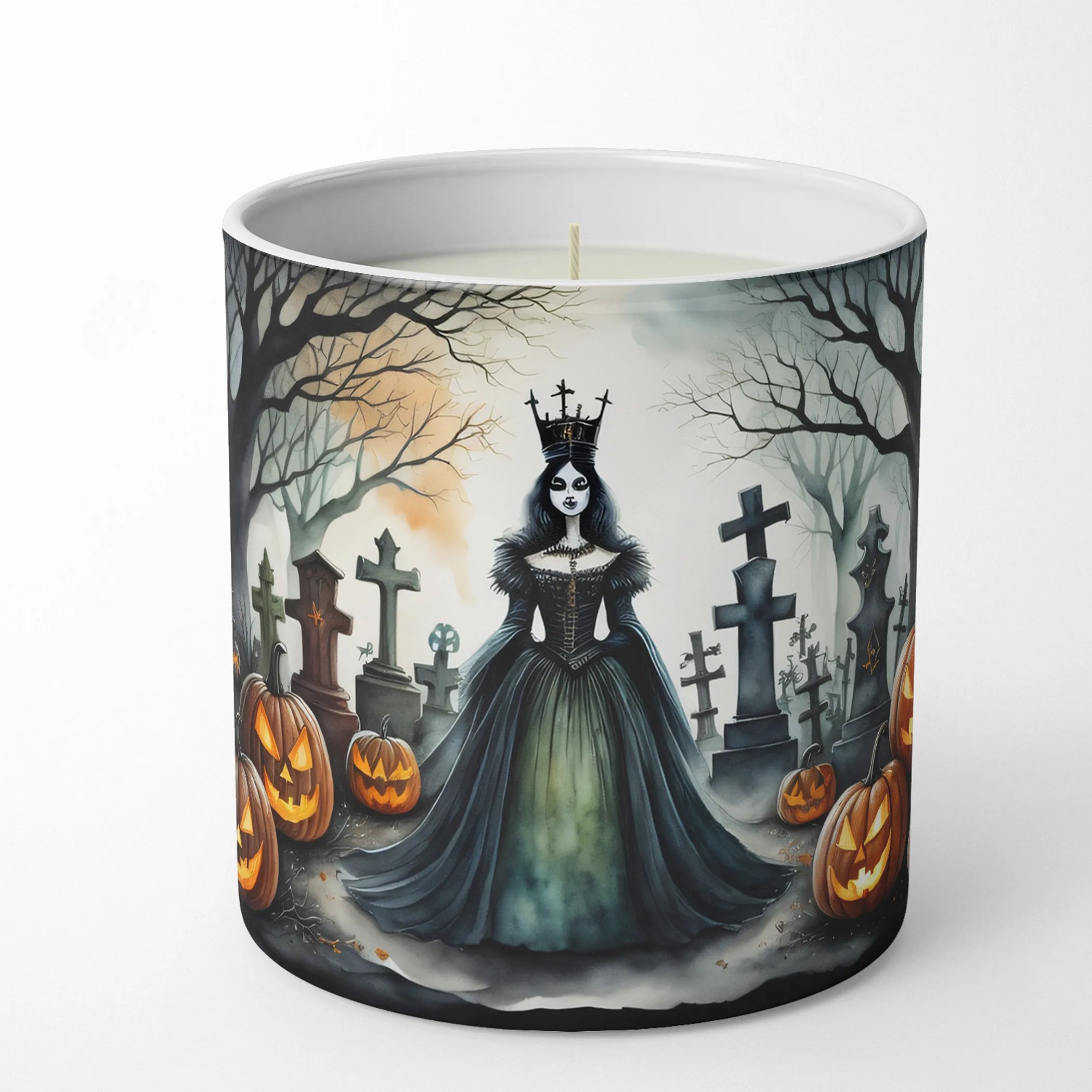 More Spooky Halloween Decorative Soy Candle - Size: 10 OZ | Pack Of: 1 | Collection name: More spooky halloween