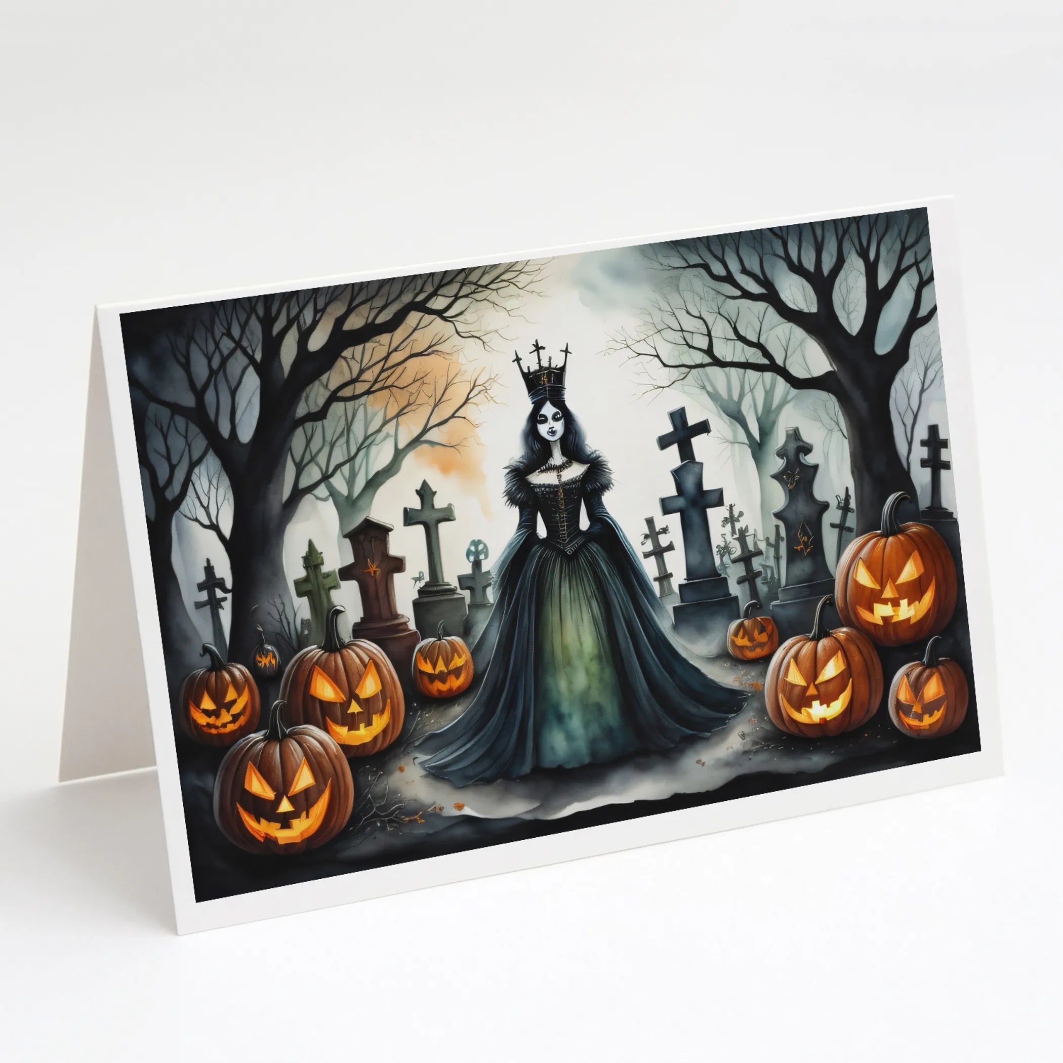 More Spooky Halloween Greeting Cards  - Size: 5X7 | Pack Of: 8 | Collection name: More spooky halloween
