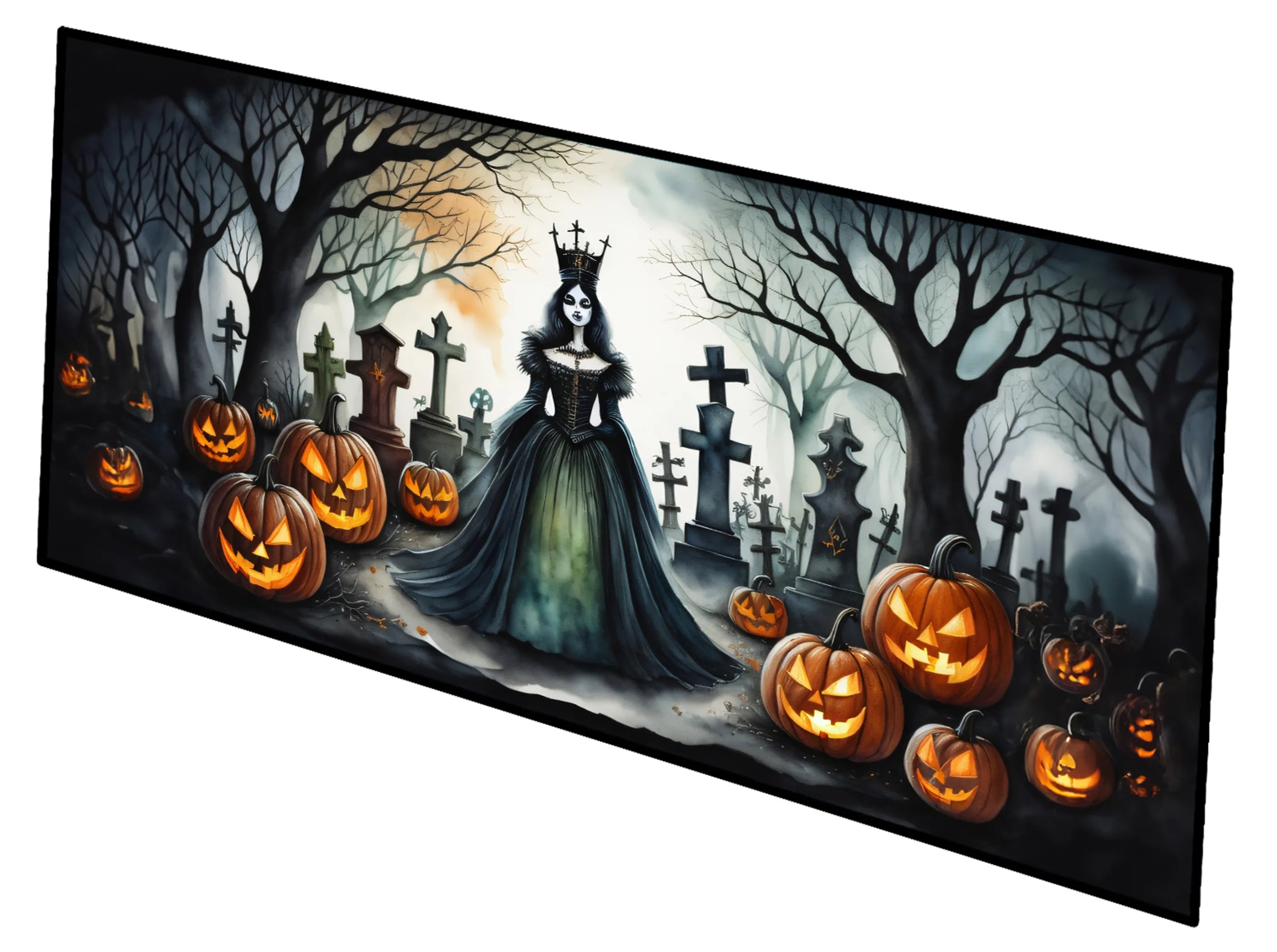 More Spooky Halloween Runner Mat 28x58 - Size: 28HX58W | Pack Of: 1 | Collection name: More spooky halloween