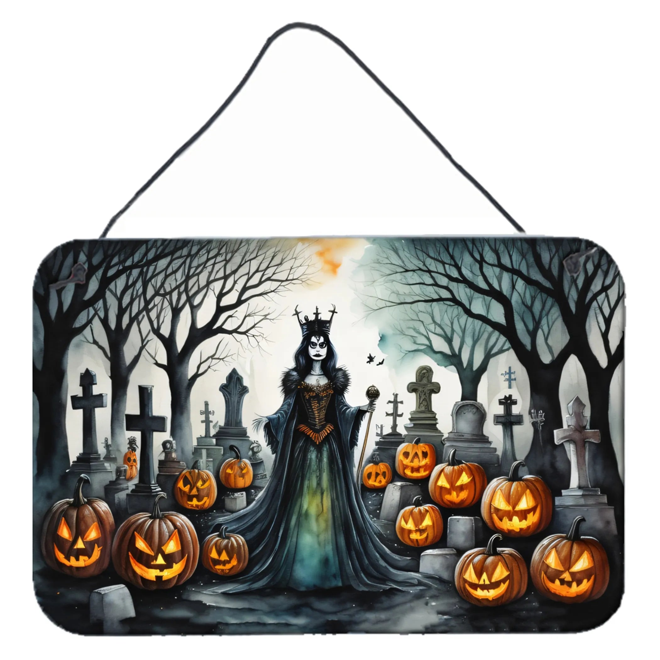 More Spooky Halloween Wall or Door Hanging Prints - Size: 8HX12W | Pack Of: 1 | Collection name: More spooky halloween