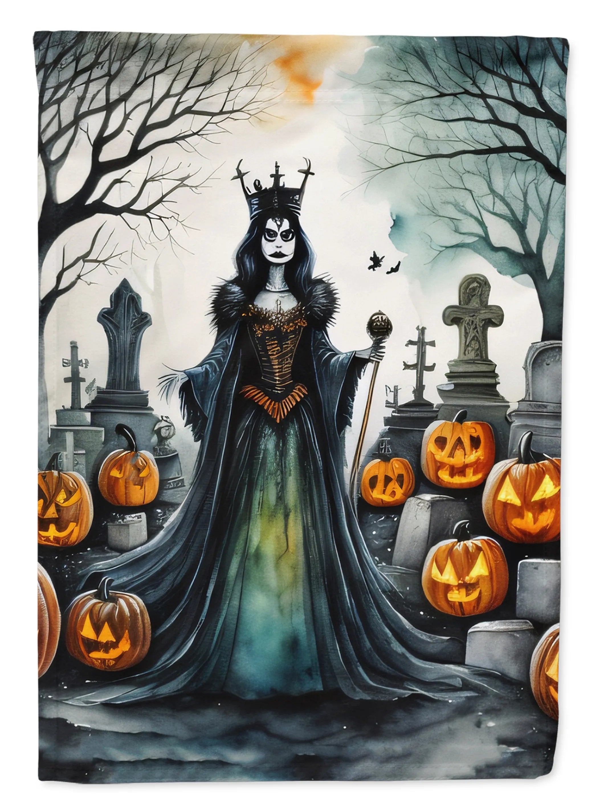 More Spooky Halloween Decorative Flag - Pack Of: 1 | Collection name: More spooky halloween