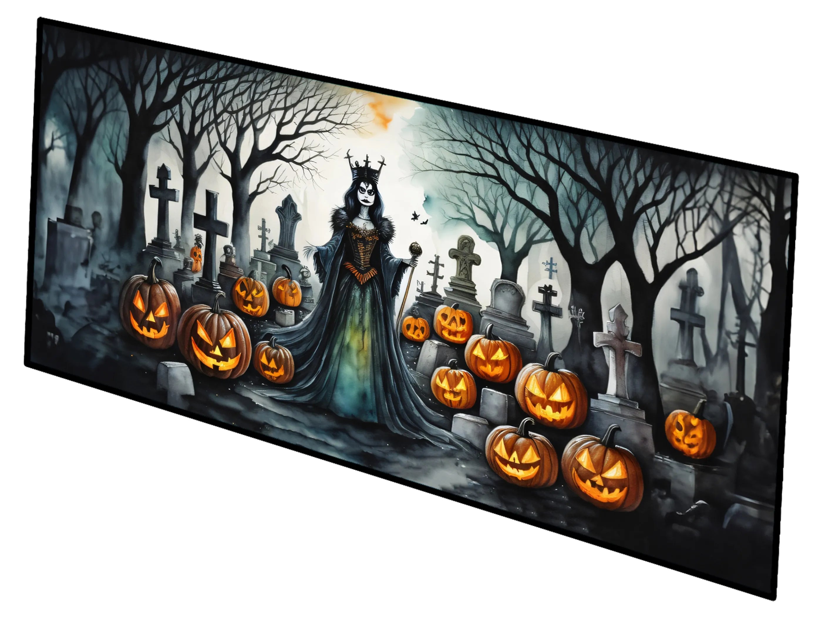 More Spooky Halloween Runner Mat 28x58 - Size: 28HX58W | Pack Of: 1 | Collection name: More spooky halloween