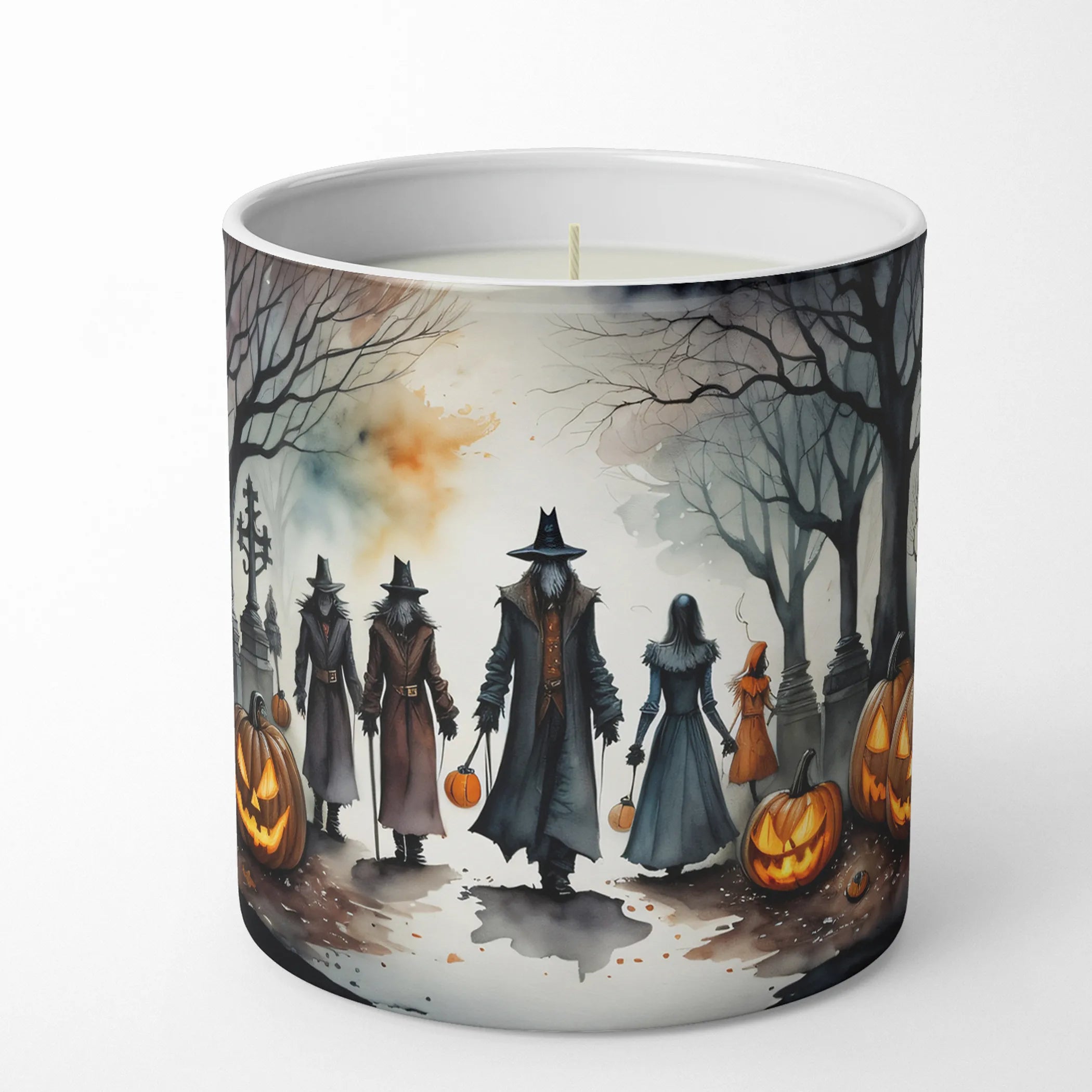 More Spooky Halloween Decorative Soy Candle - Size: 10 OZ | Pack Of: 1 | Collection name: More spooky halloween