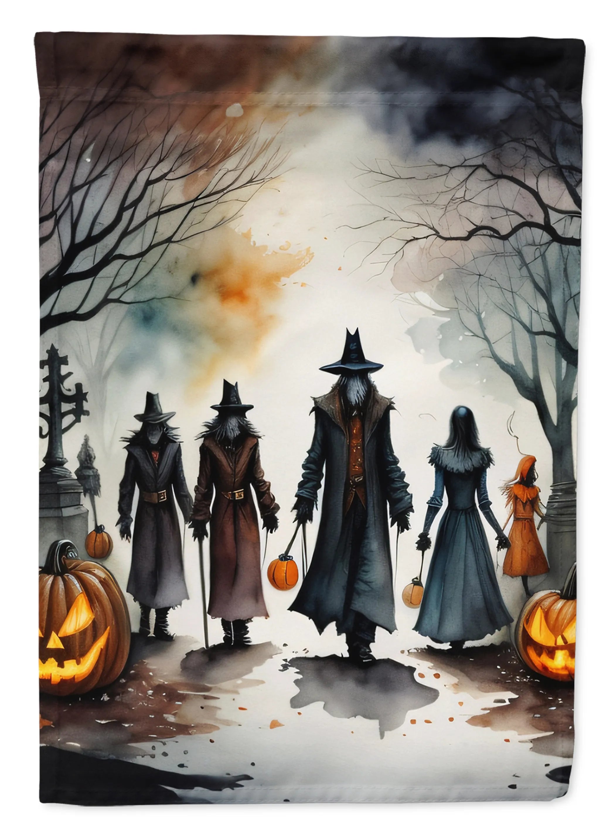 More Spooky Halloween Decorative Flag - Pack Of: 1 | Collection name: More spooky halloween