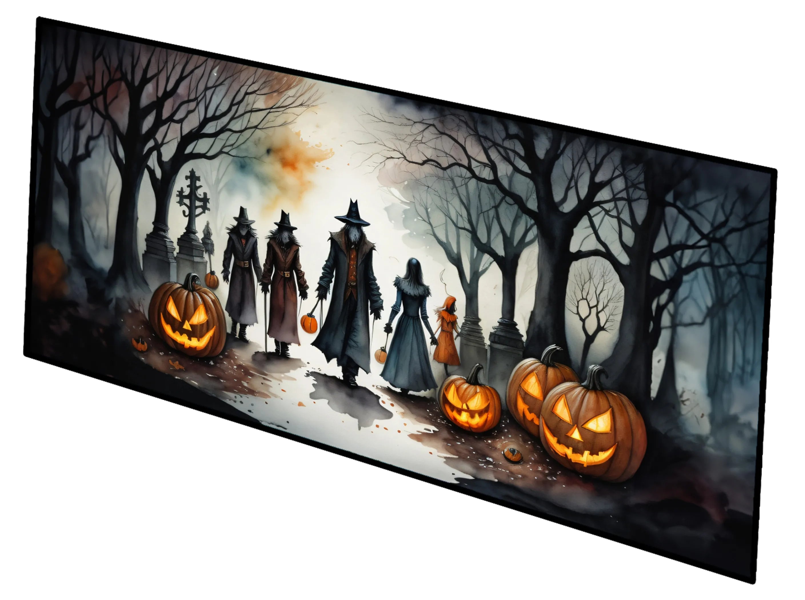 More Spooky Halloween Runner Mat 28x58 - Size: 28HX58W | Pack Of: 1 | Collection name: More spooky halloween