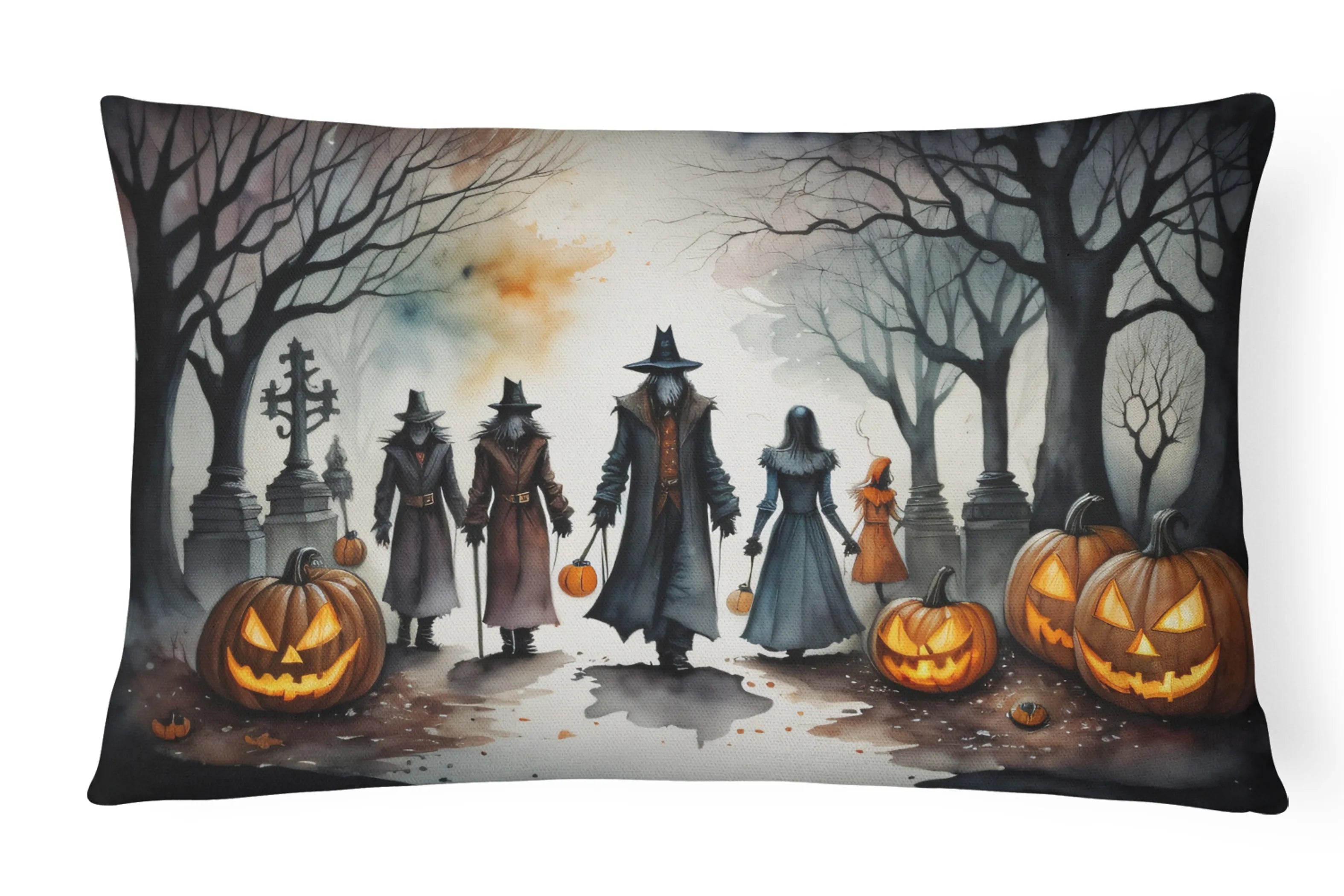 More Spooky Halloween Throw Pillow - Pack Of: 1 | Collection name: More spooky halloween