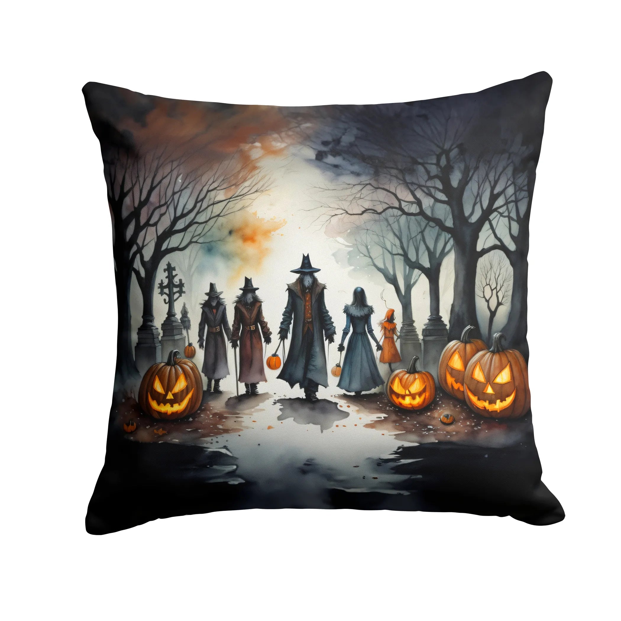 More Spooky Halloween Throw Pillow - Pack Of: 1 | Collection name: More spooky halloween