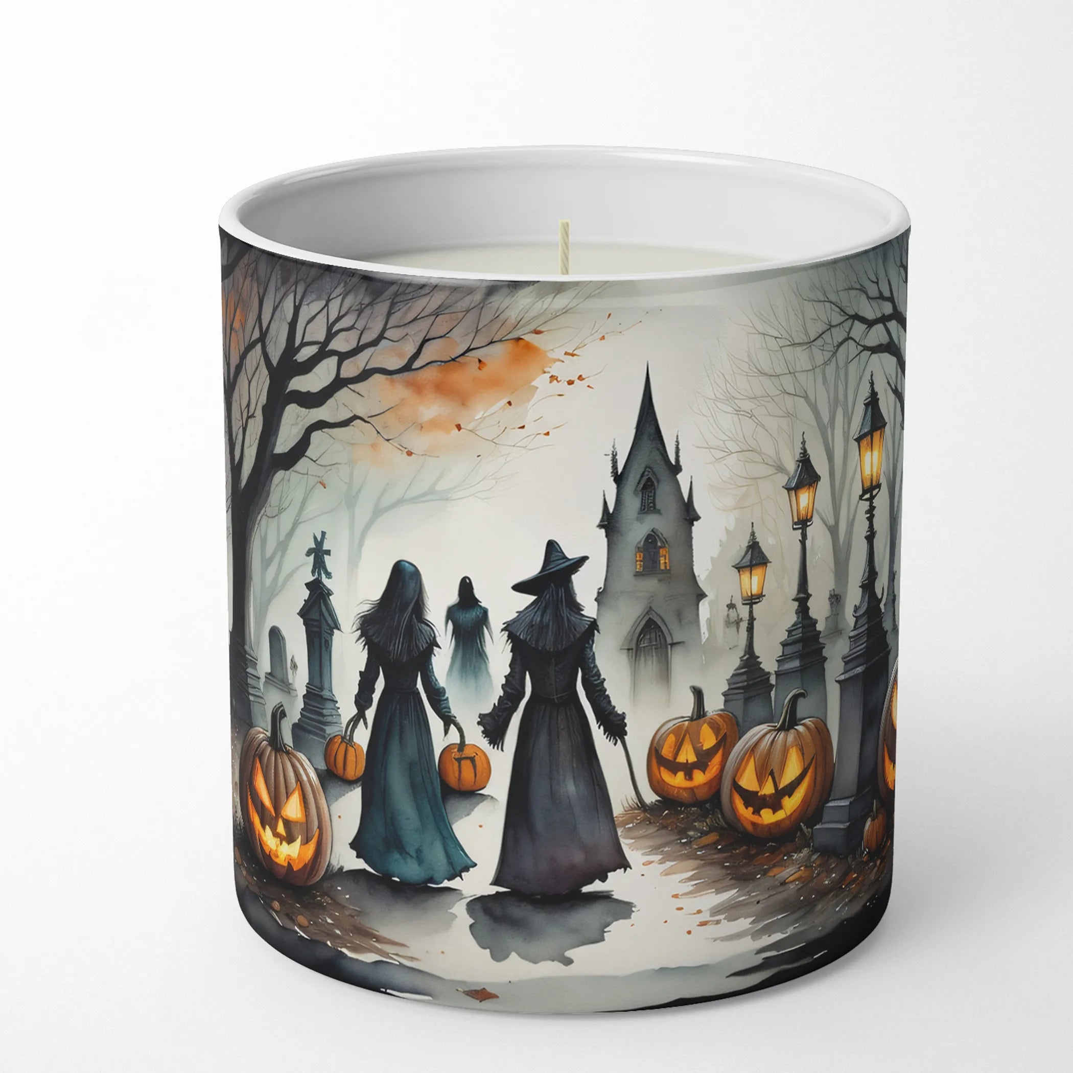 More Spooky Halloween Decorative Soy Candle - Size: 10 OZ | Pack Of: 1 | Collection name: More spooky halloween
