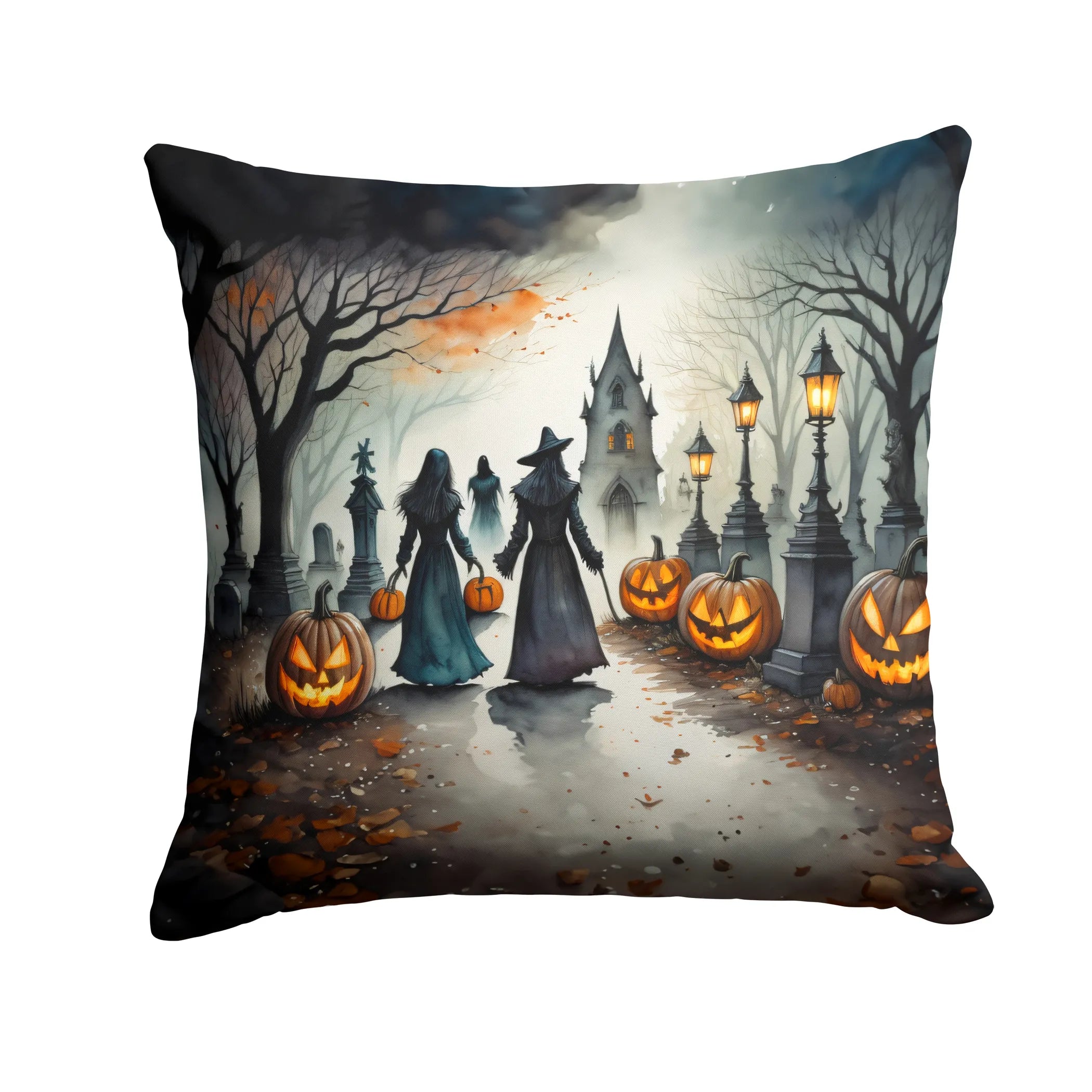 More Spooky Halloween Throw Pillow - Pack Of: 1 | Collection name: More spooky halloween