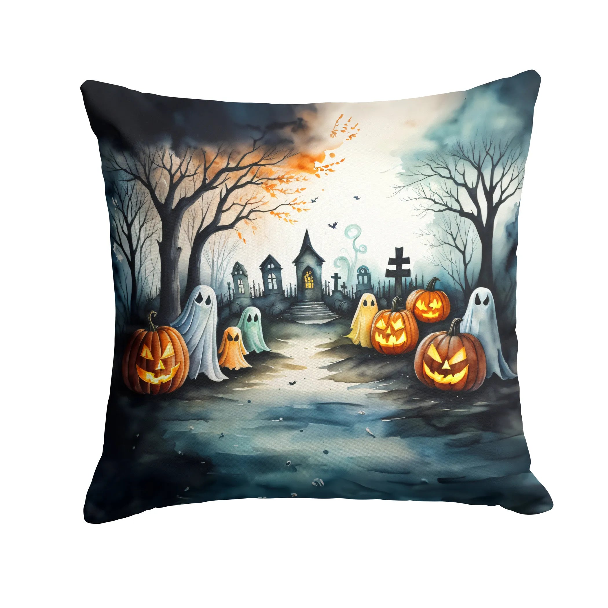 More Spooky Halloween Throw Pillow - Pack Of: 1 | Collection name: More spooky halloween