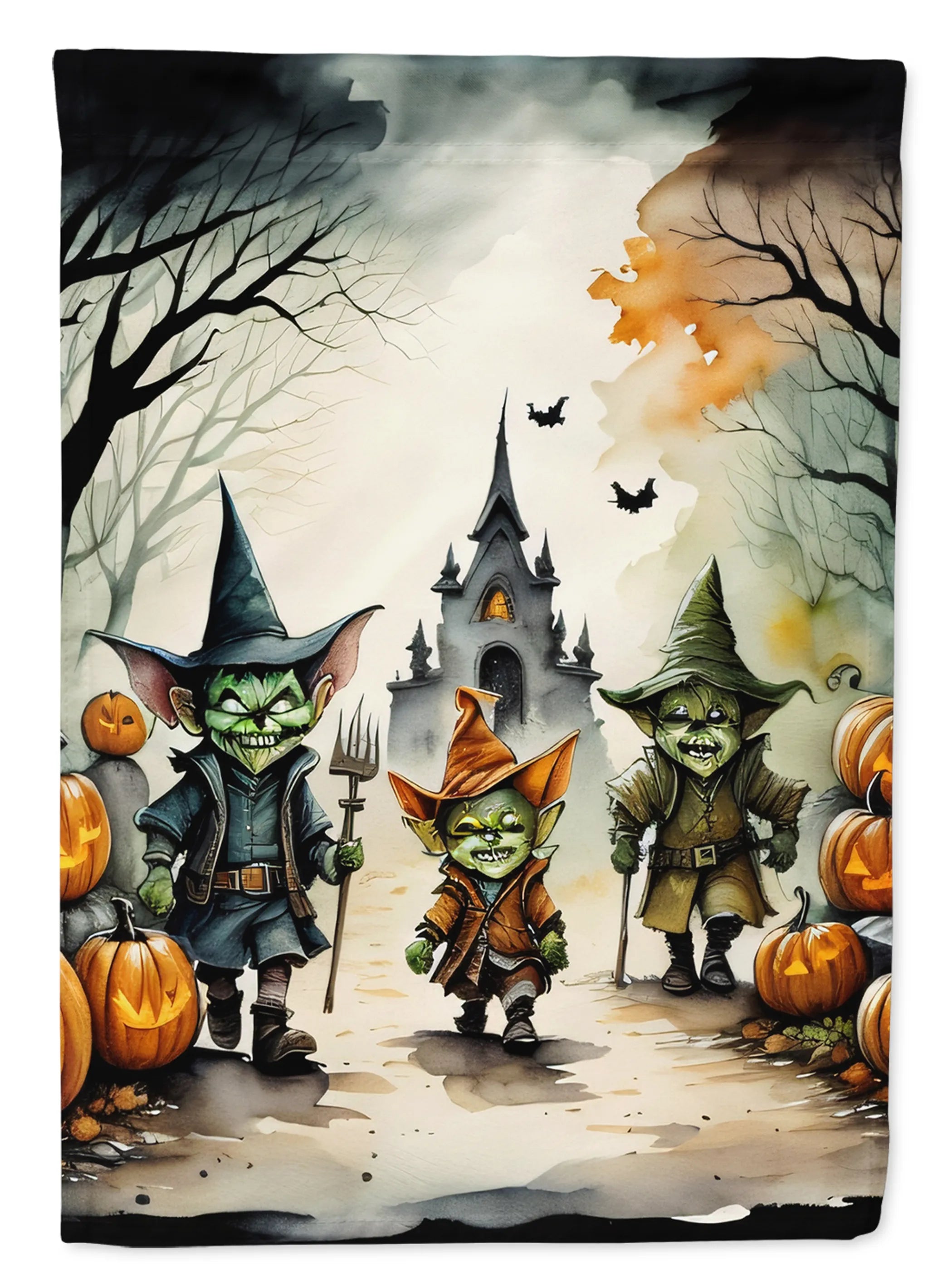 More Spooky Halloween Decorative Flag - Pack Of: 1 | Collection name: More spooky halloween