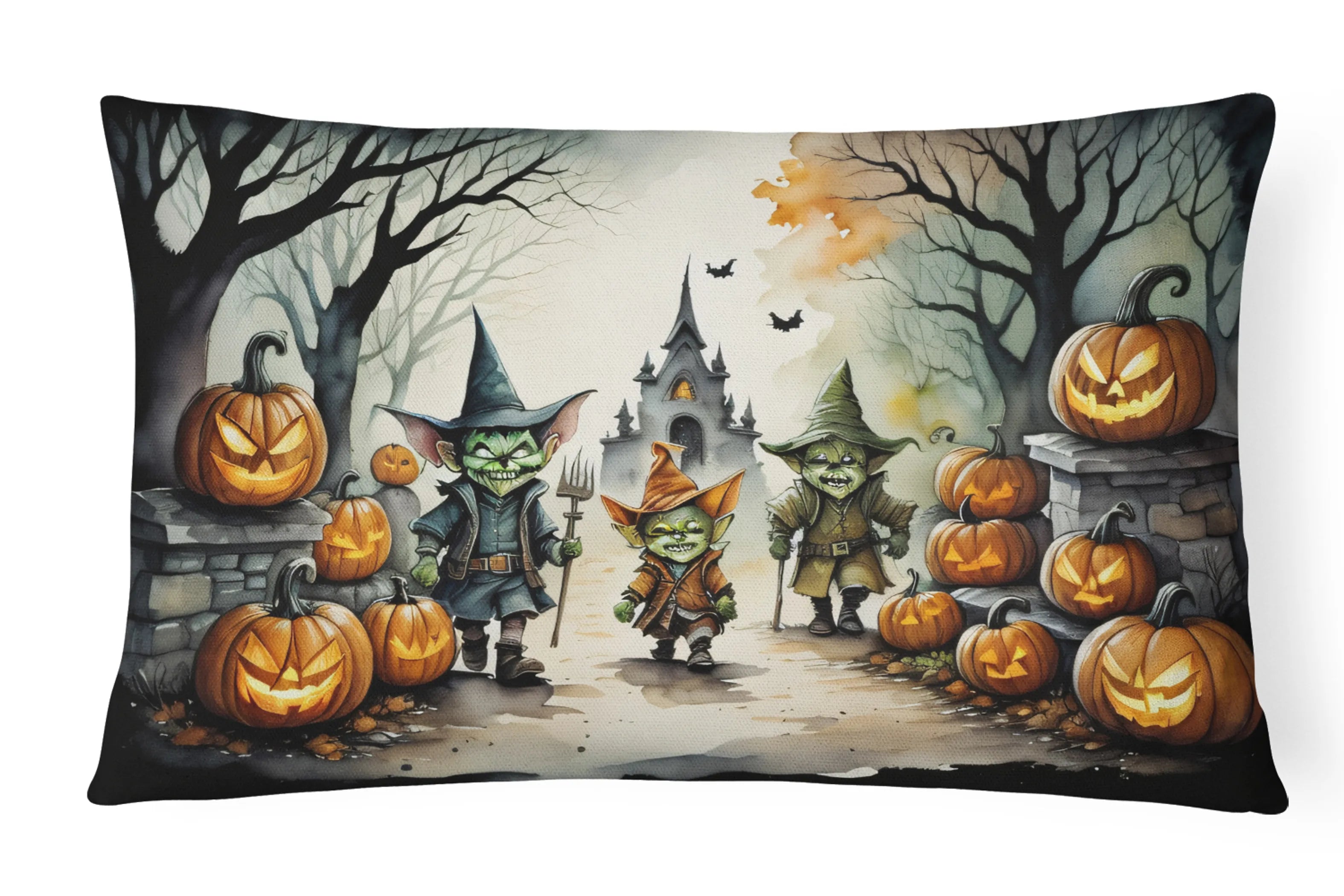 More Spooky Halloween Throw Pillow - Pack Of: 1 | Collection name: More spooky halloween