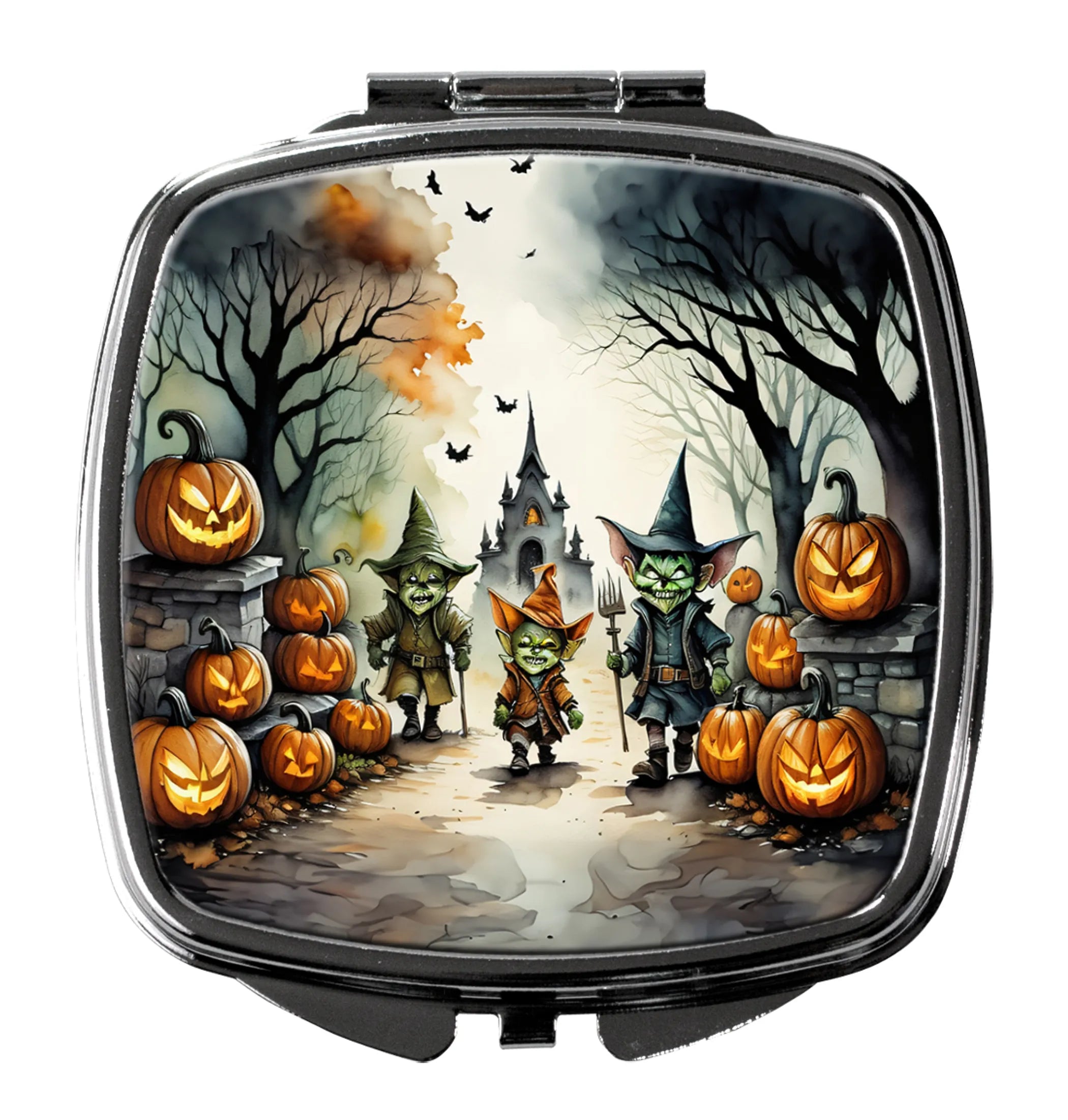 More Spooky Halloween Compact Mirror - Pack Of: 1 | Collection name: More spooky halloween