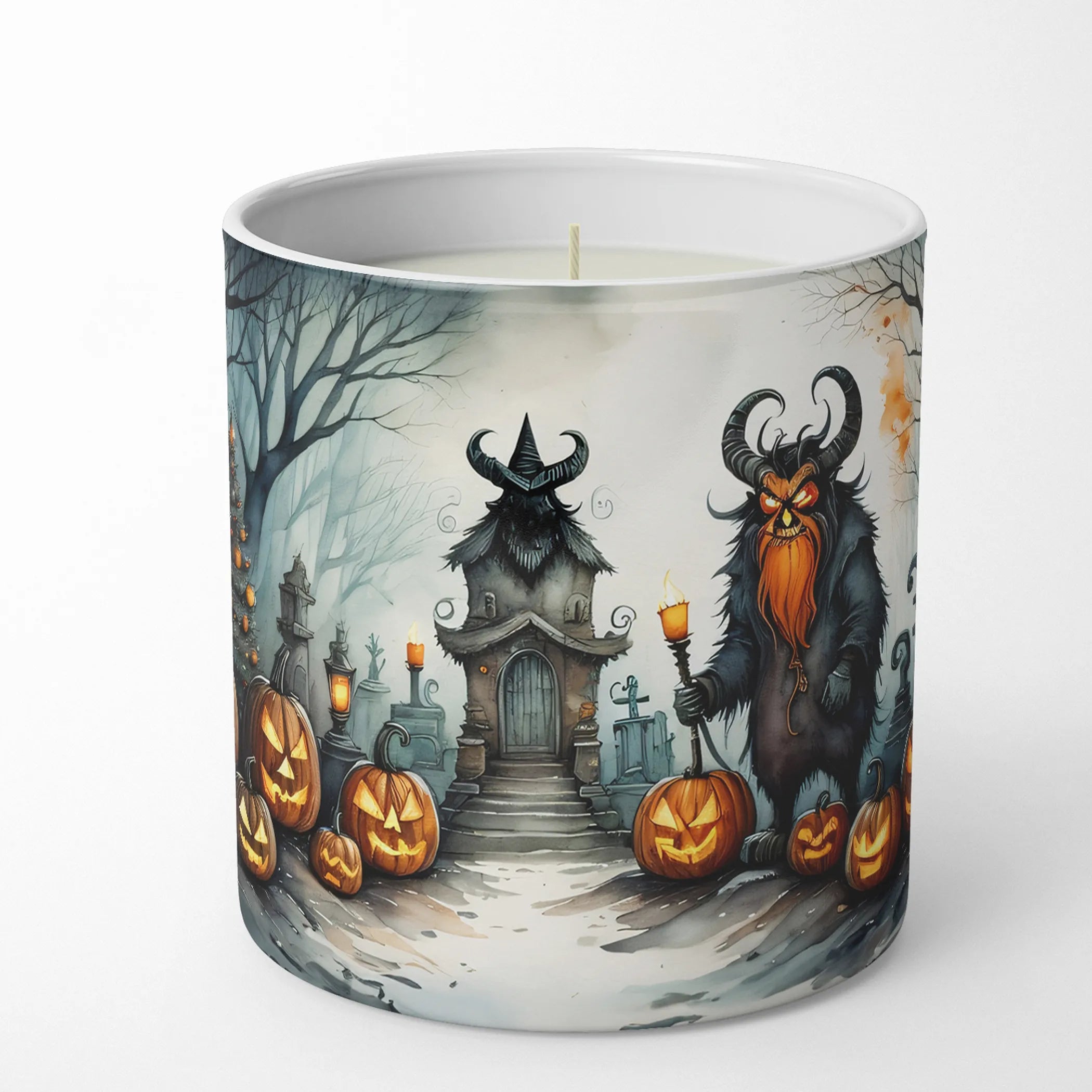 More Spooky Halloween Decorative Soy Candle - Size: 10 OZ | Pack Of: 1 | Collection name: More spooky halloween